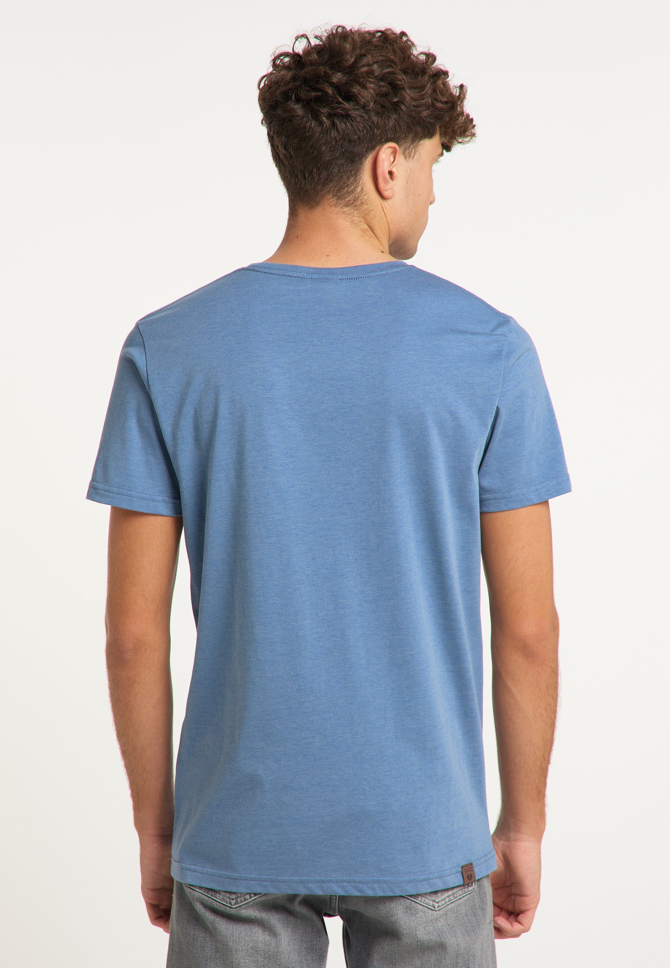 Ragwear T-Shirt HAKE ORGANIC Nachhaltige Mode Vegane BLUE &
