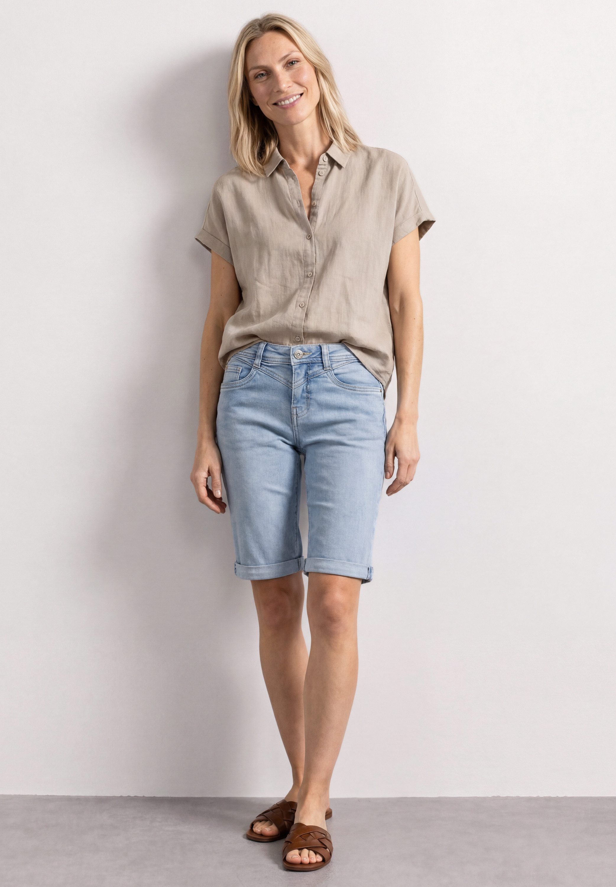 STREET ONE Comfort-fit-Jeans Middle Waist