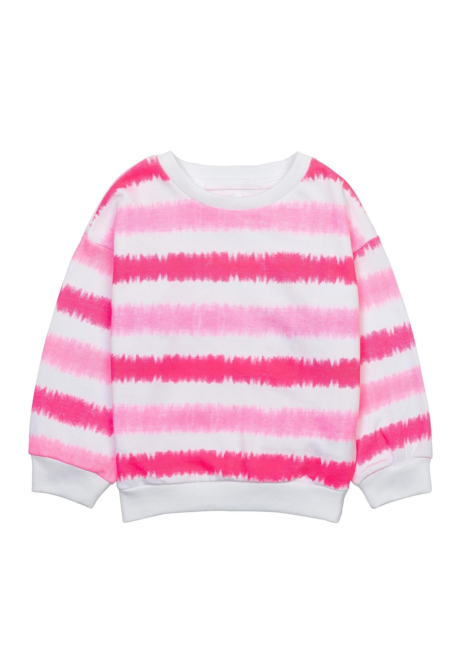 MINOTI Sweatshirt Mädchen Sweatshirt mit Muster (1y-8y) Rosa