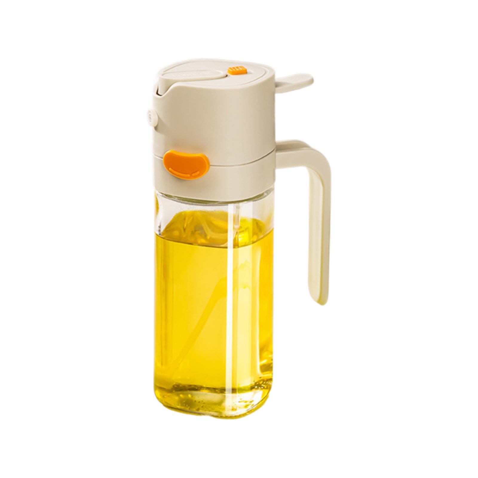 Jumpeak Ölspender ölspender glas,2 in 1 Essig- und Ölsprüher Set,530ml, (Set, 1× ölspender), (1-tlg), Leicht zu reinigen, gleichmäßiges Sprühen