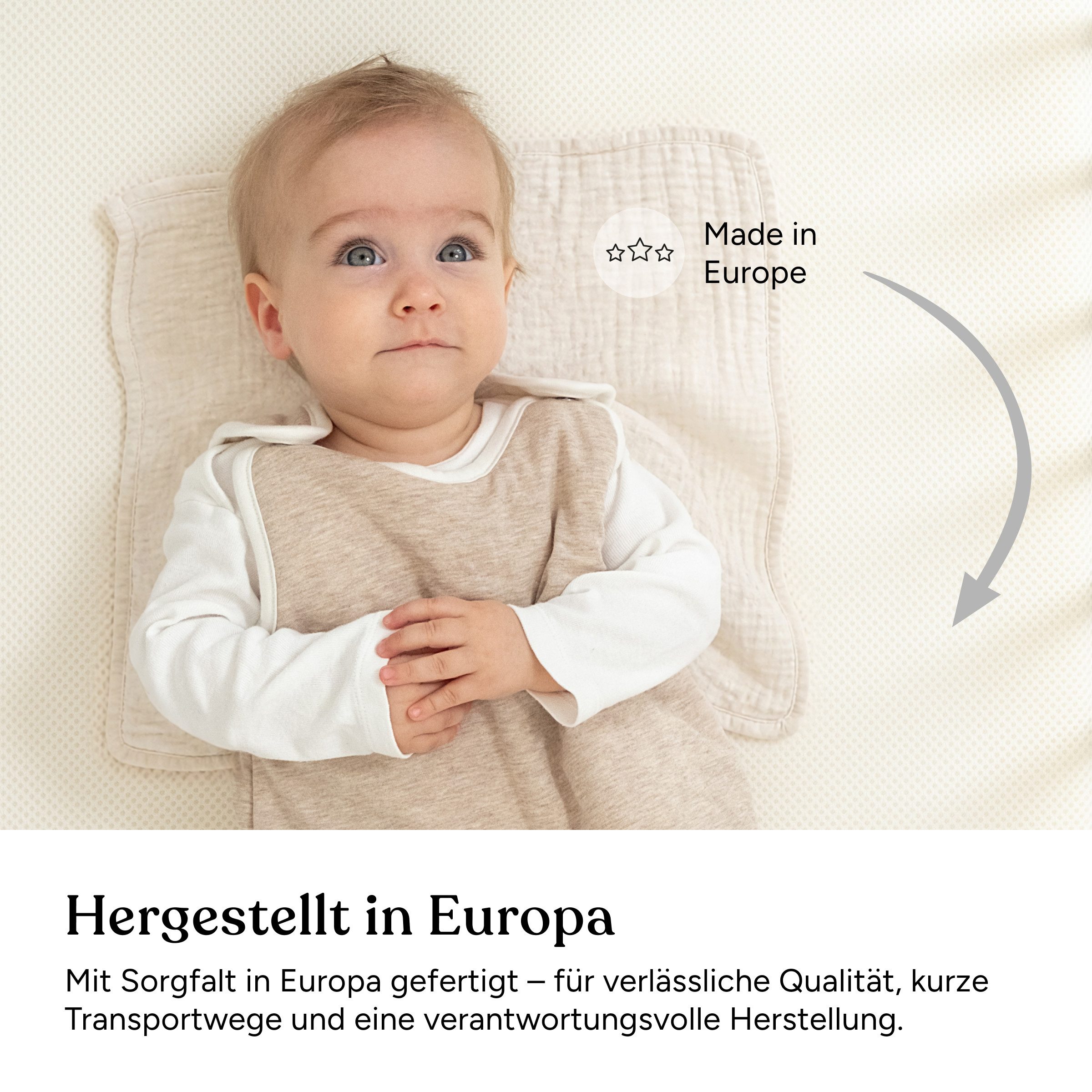 Babymatratze Pur, Babymatratze für Babybett, Baby Matratze, Ehrenkind, 8 cm hoch, (gratis Versand, Härtegrad (Weich - Mittelweich), Belastbarkeit: 30 kg