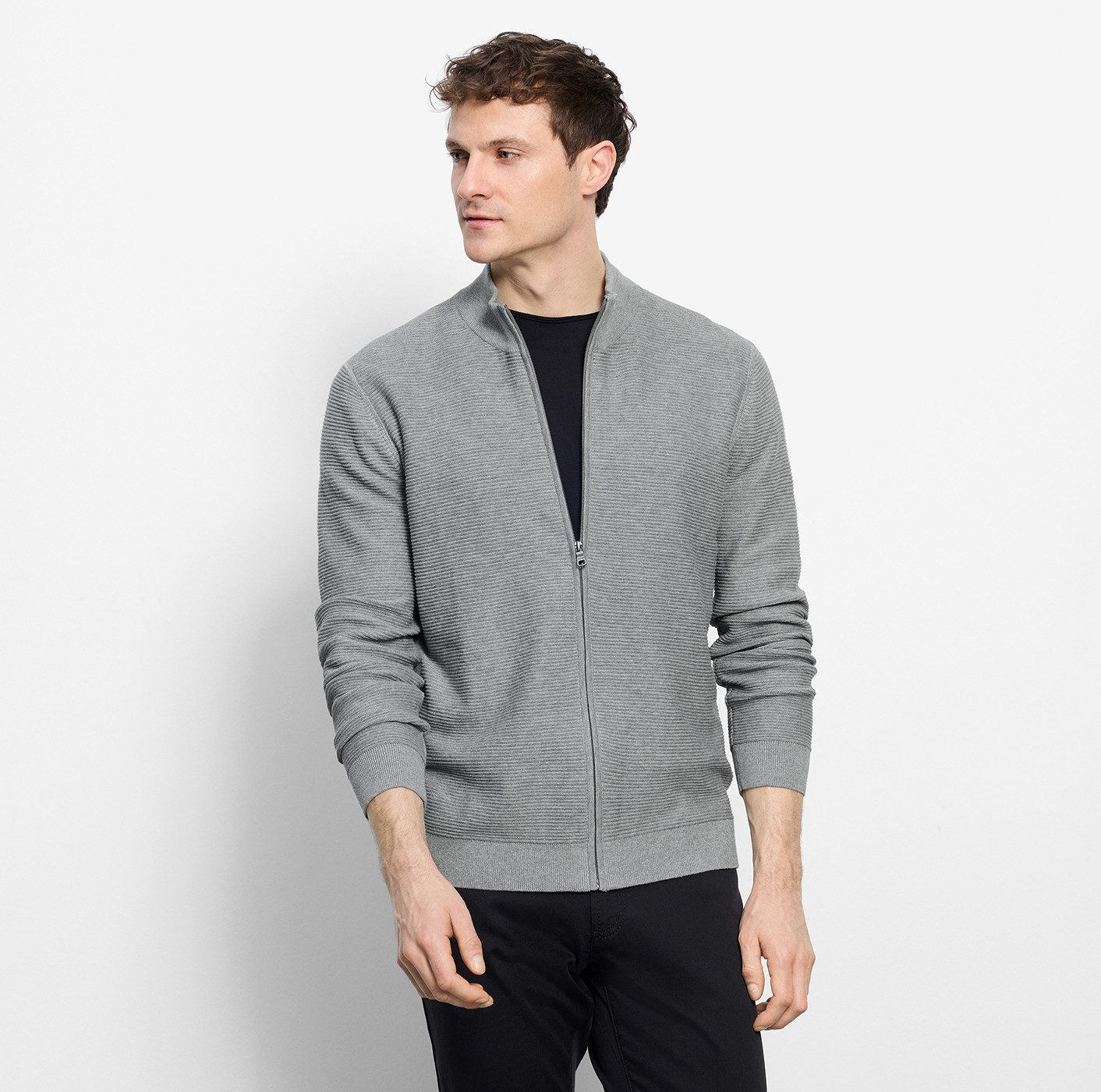 OLYMP Strickjacke OLYMP Strick Casual