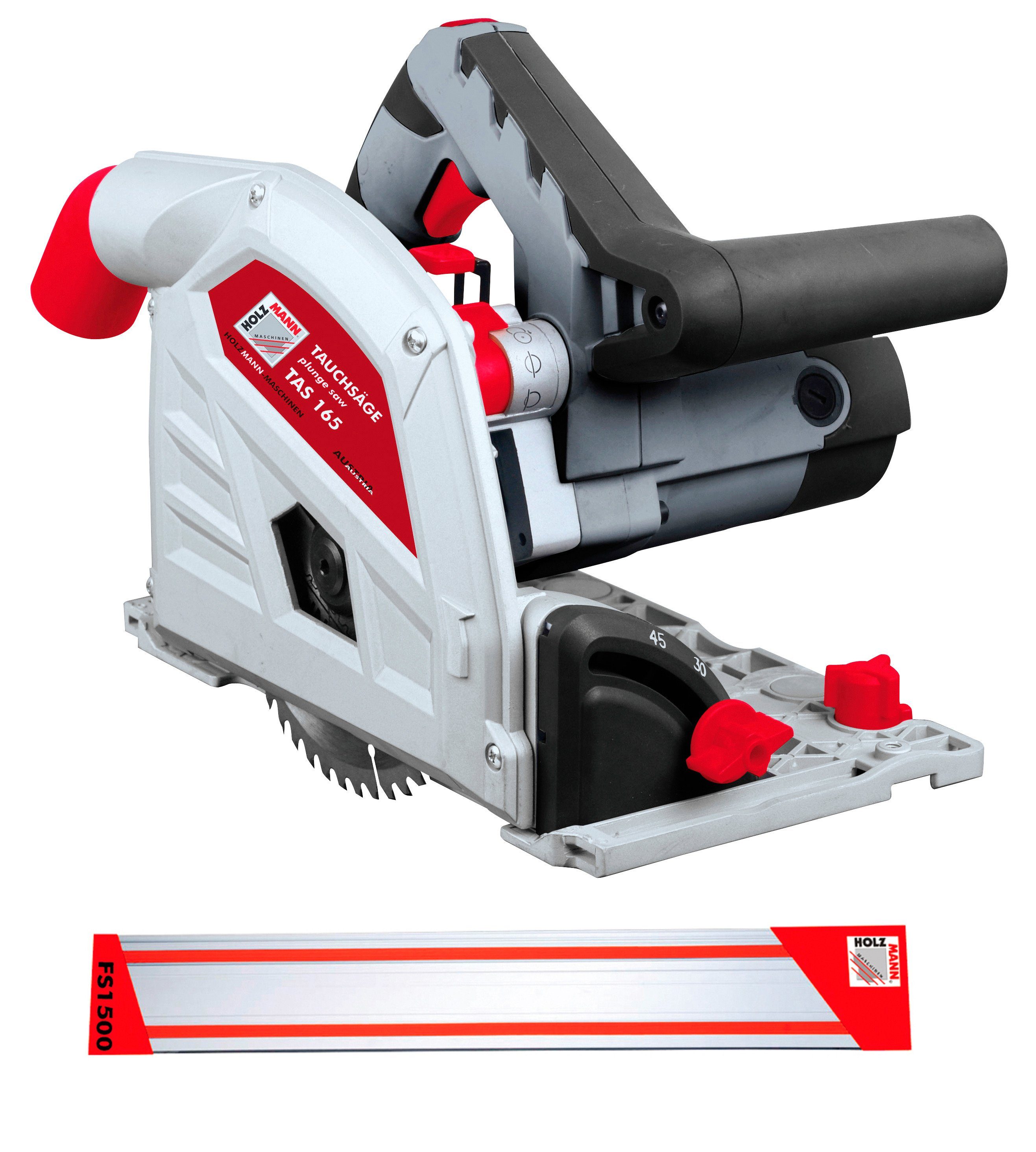 Übersee-Parallelimport von Originalprodukten Holzmann Tauchsäge TAS 165, mm 230 165 V