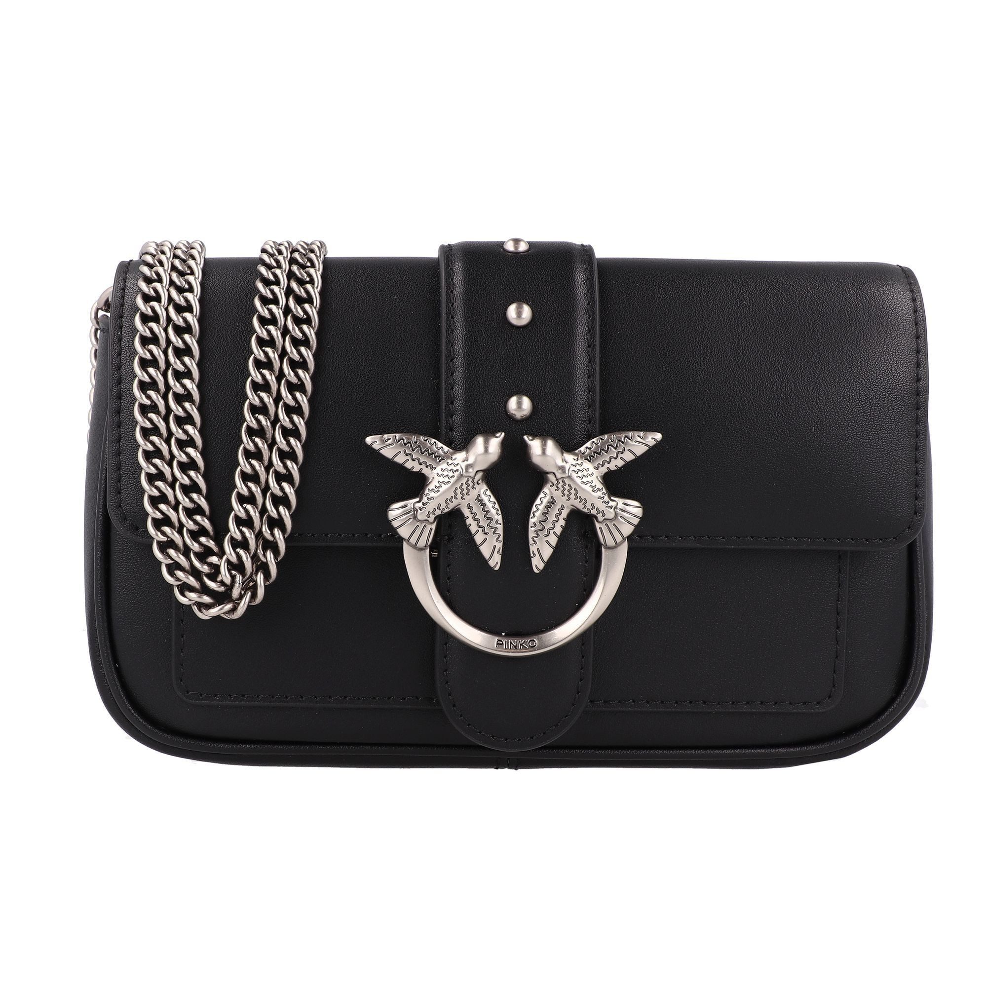 PINKO Umhängetasche Love One, Leder