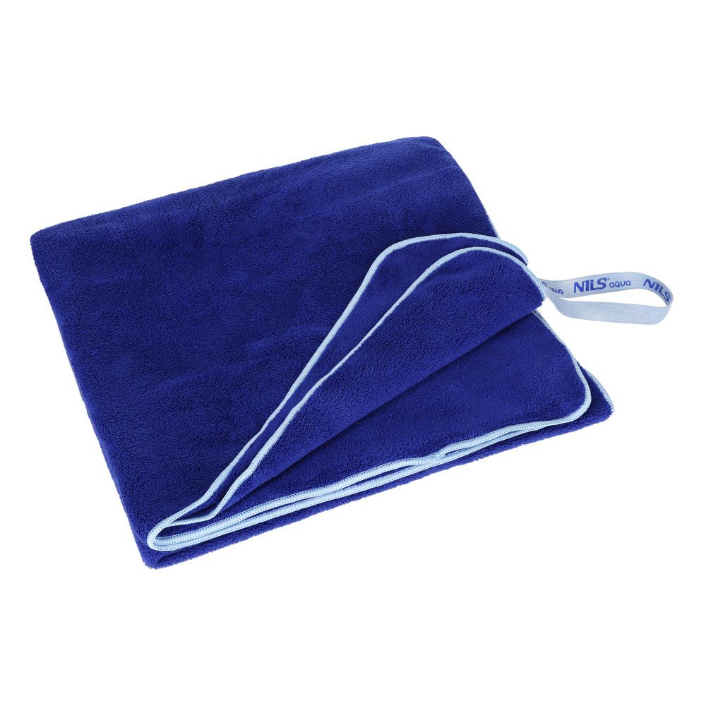 NILS AQUA Sporthandtuch Mikrofasertuch 160x80 cm, Mikrofaser (Spar-Set, 1-St), Flauschig, weich und hautfreundlich – Bild 3 von 5