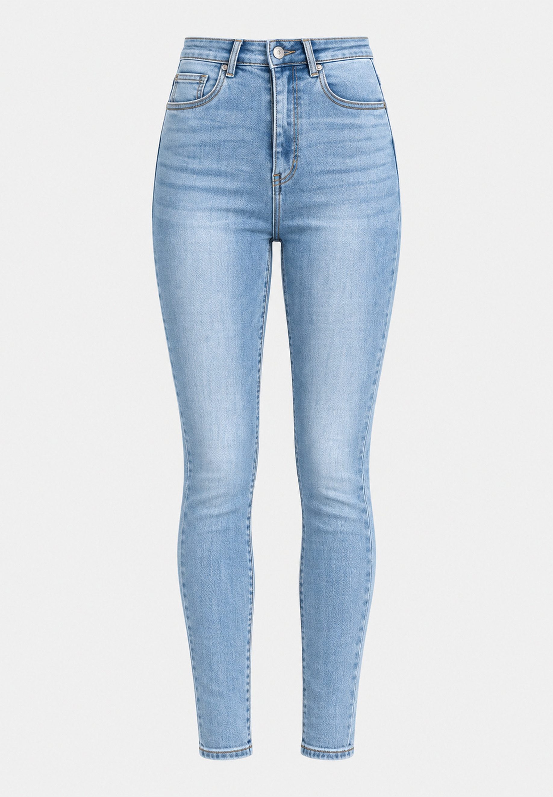 Elara Skinny-fit-Jeans Damen im 5-Pocket Fit mit schmalem Beinverlauf