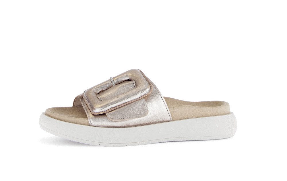 Gabor Gabor Pantolette 63.751.62, Satin Metallic, günstig online kaufen