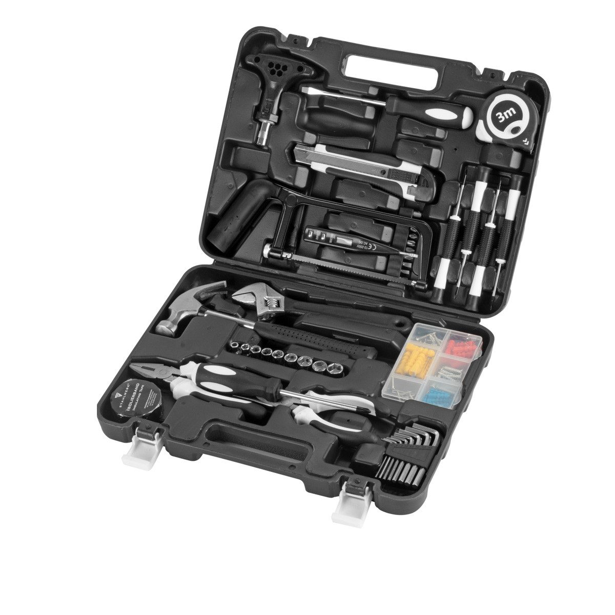 STAHLWERK Werkzeugset Heimwerker Set HTS-45 ST Werkzeugkoffer / Tool Box, ( günstig online kaufen