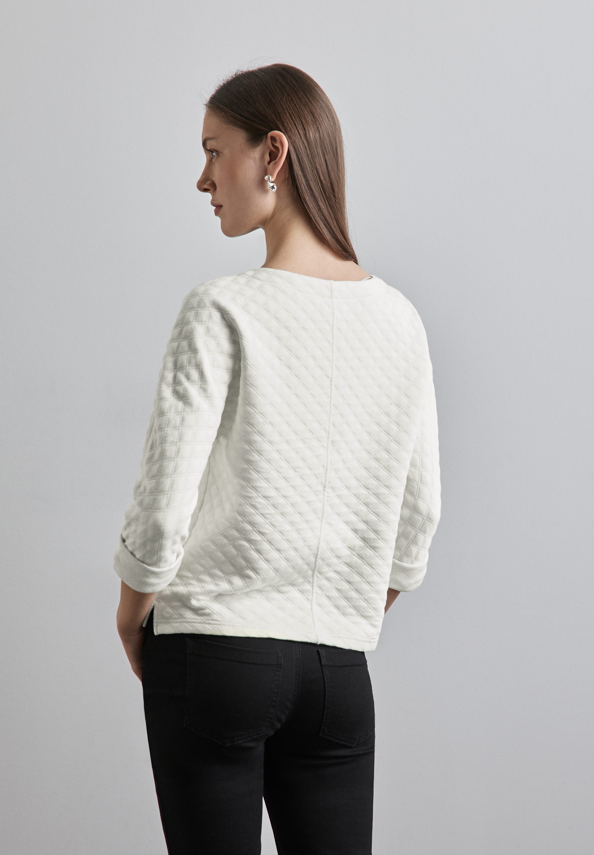 STREET ONE 3/4-Arm-Shirt mit Struktur