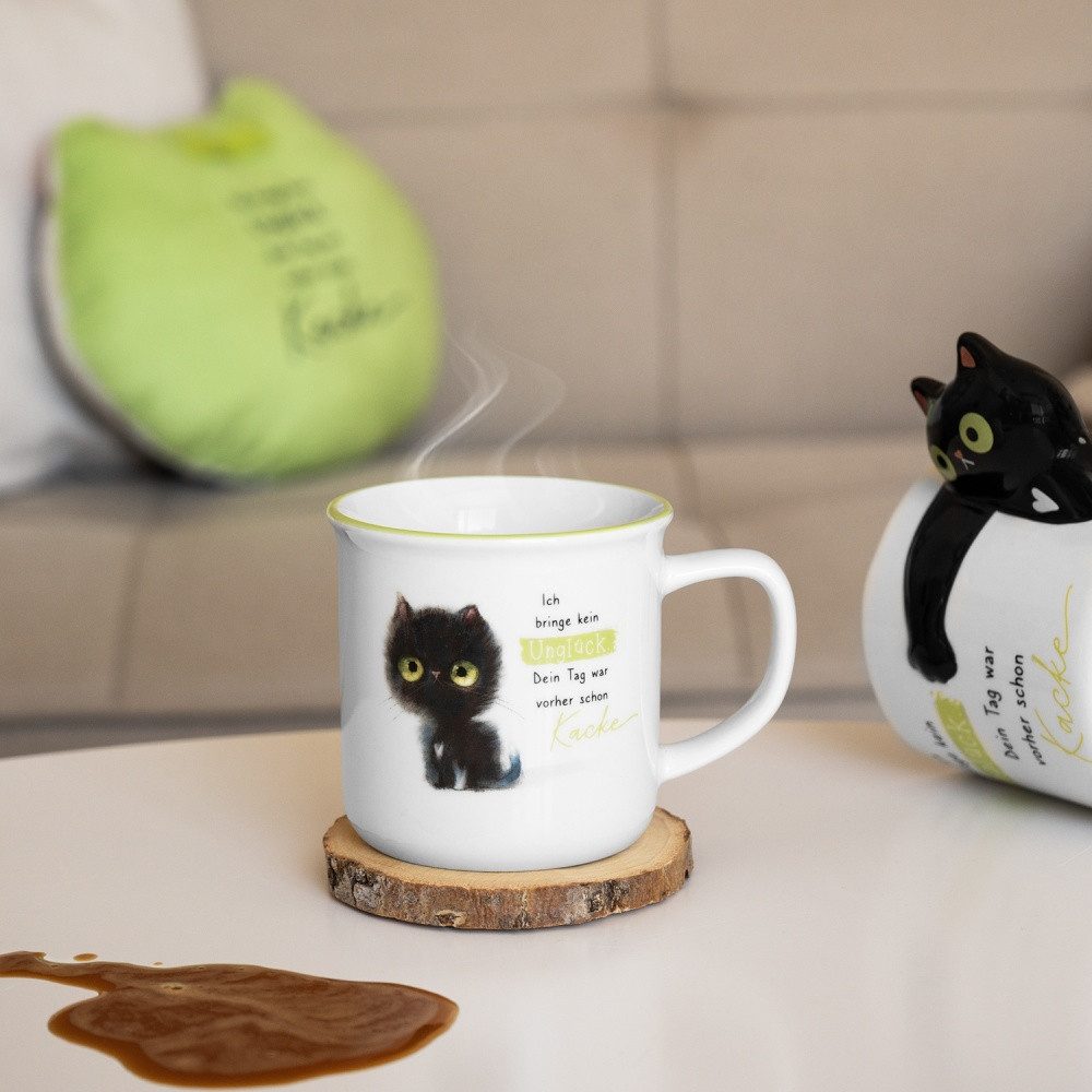 Sheepworld Becher Becher »schwarze Katze«