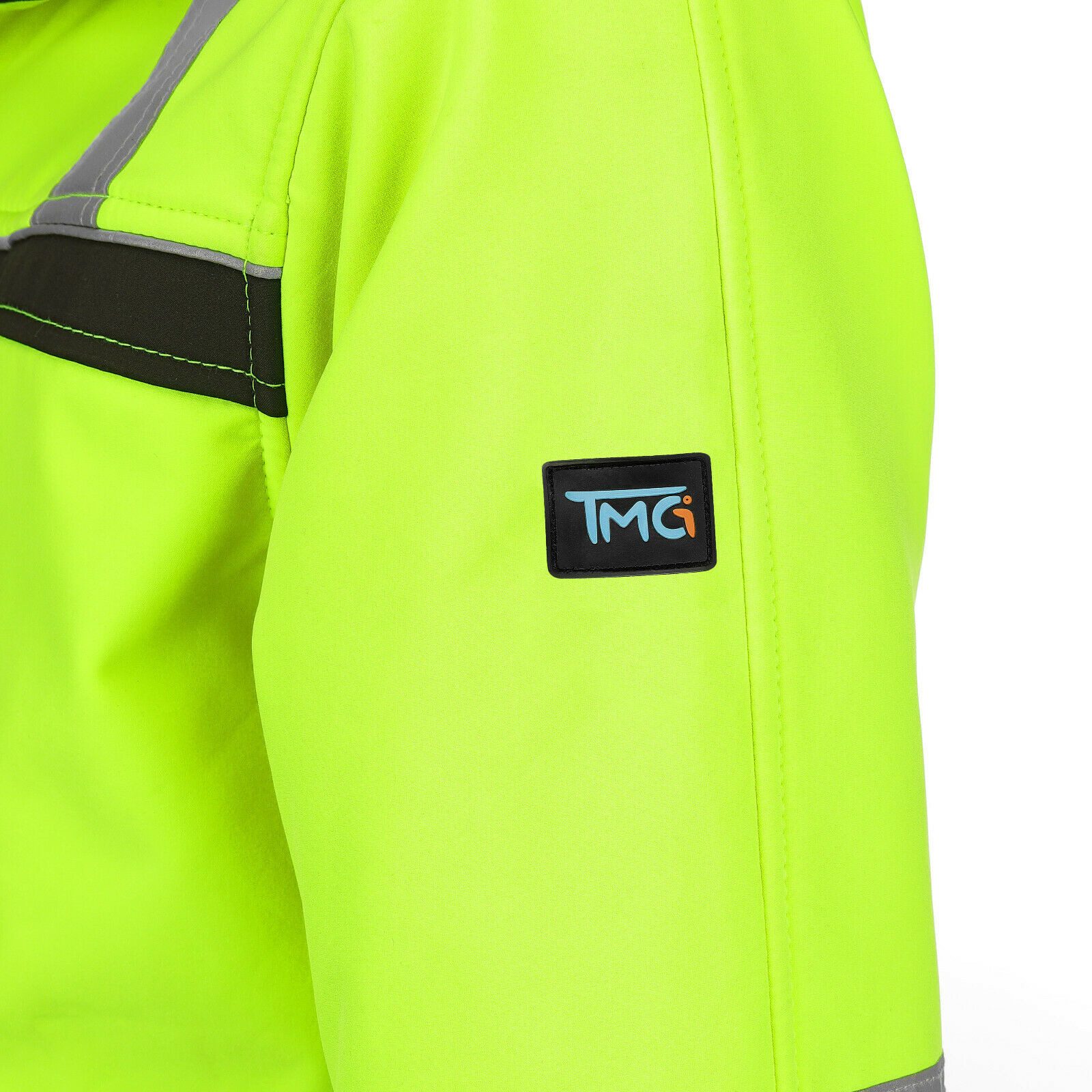 TMG International Softshelljacke Warnschutzjacke Arbeitsjacke Nightreflex