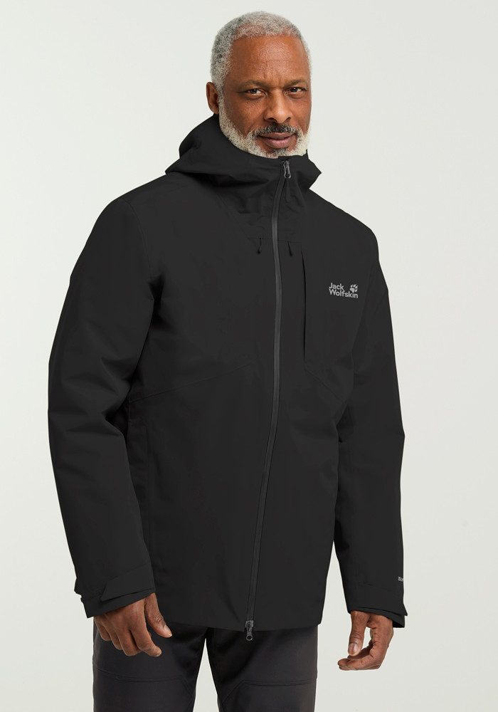 Jack Wolfskin 3-in-1-Funktionsjacke ICECAPE 3IN1 DOWN JKT M RDS