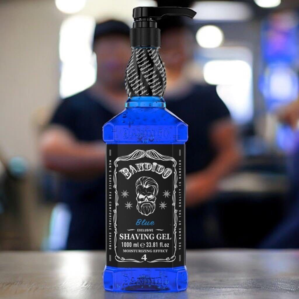 Blue Shaving Rasiergel Cosmetics 1000ml Bandido Gel Bandido Rasiergel