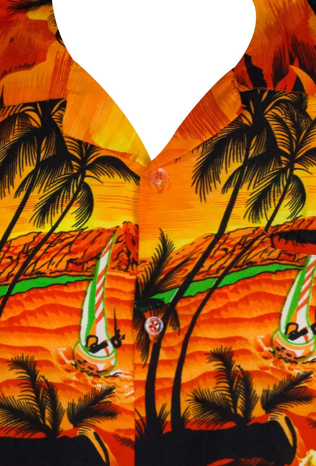 King Kameha Hawaiihemd Surf Kids Funky Hawaii-Hemd Kinder Kurzarm Front-Tasche Unisex