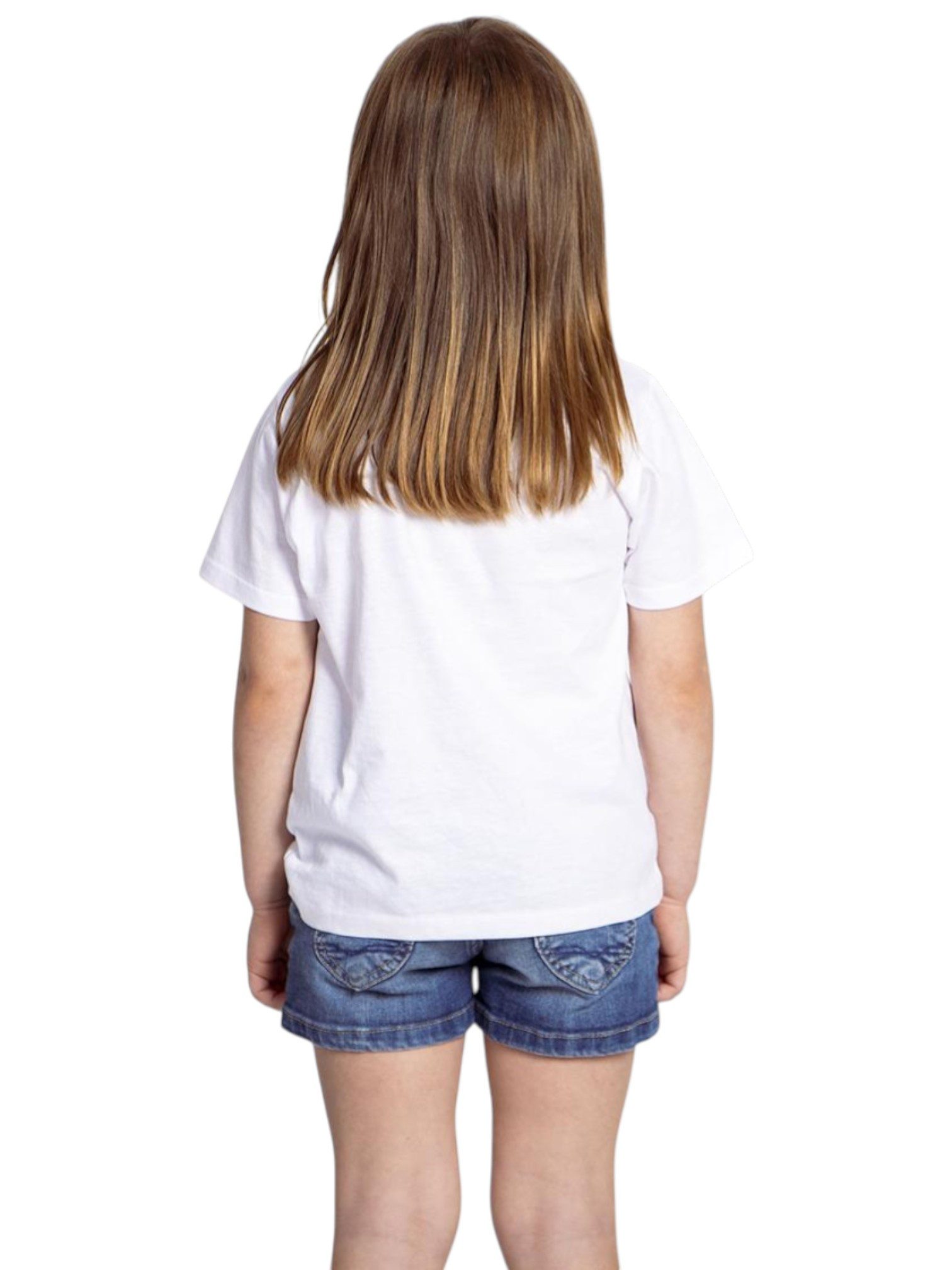 Cerdá T-Shirt STITCH - ALOHA Mädchen Kurzarmshirt aus Jersey Gr. 110 - 158 cm