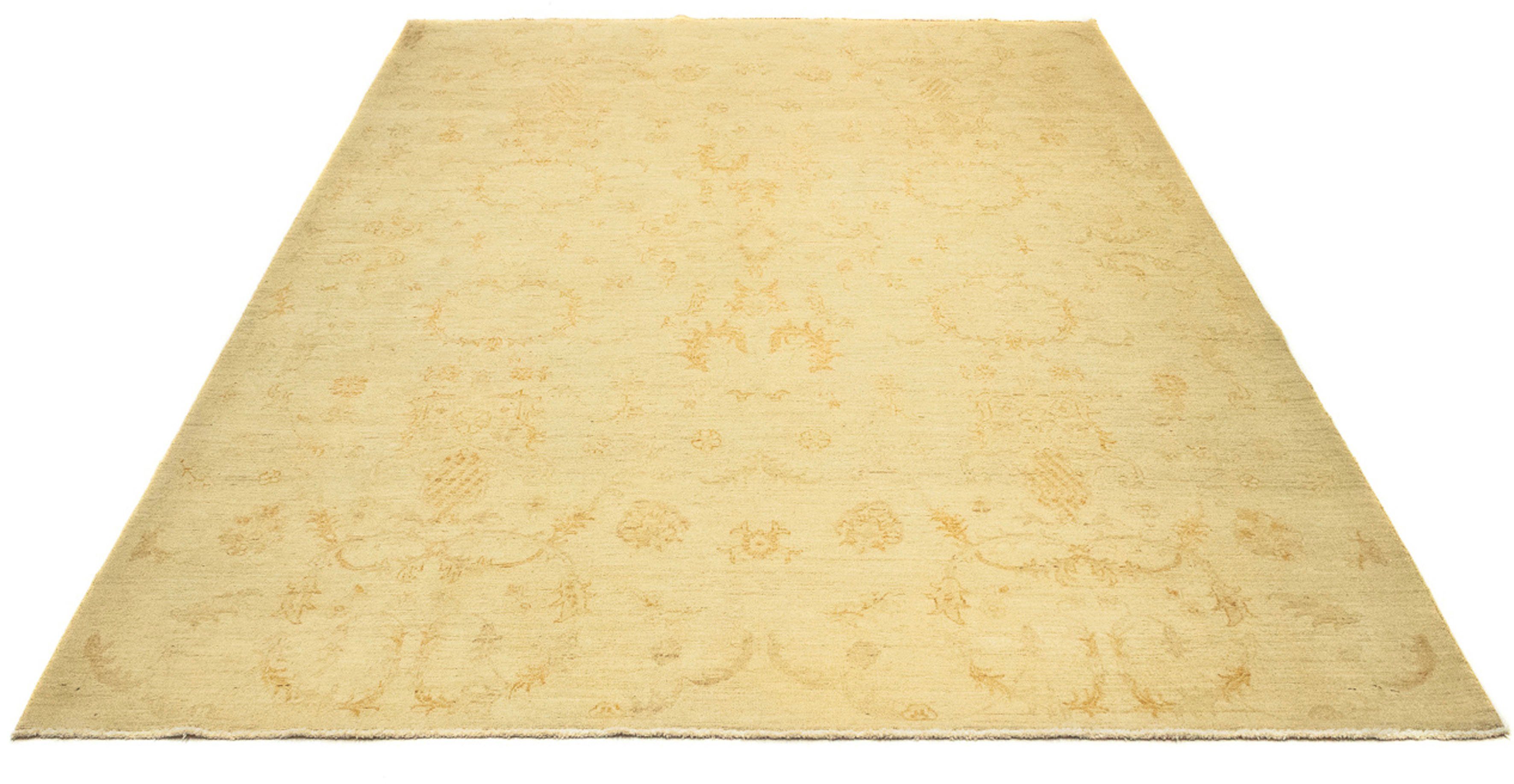 Orientteppich Ziegler - mm, - Zertifikat mit 6 233 Einzelstück beige, rechteckig, Wohnzimmer, cm morgenland, 195 x Handgeknüpft, Höhe