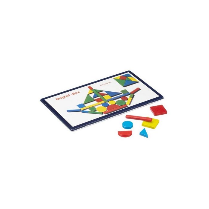 Magnetspiele Spiel 65025 - Magnetbox Tangram Figurenspiel für 1 Spieler ...