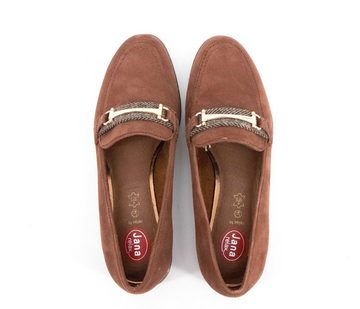 Jana Jana Damen Slipper Cognac Suede - 8-24201-27-321 Slipper