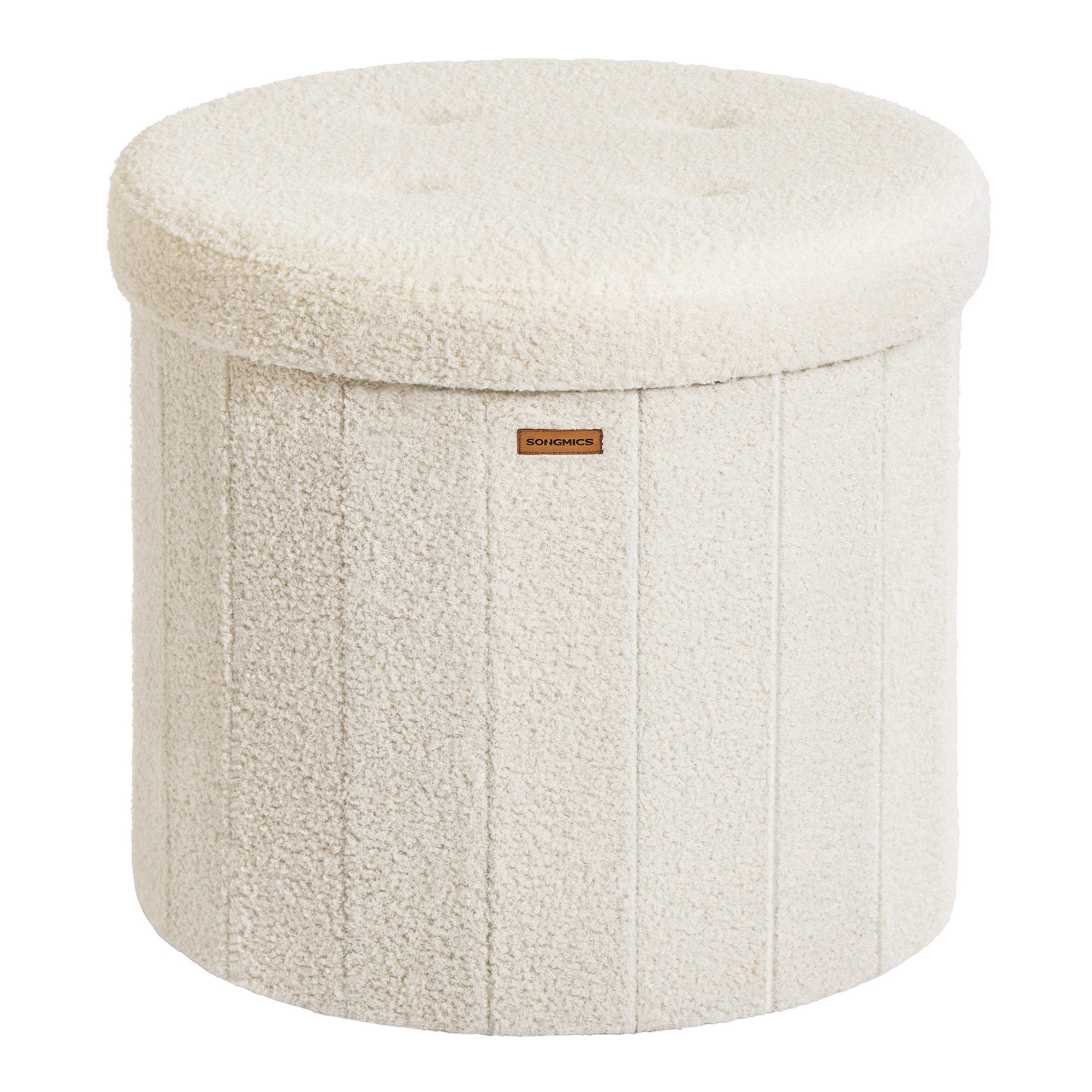 SONGMICS Sitzhocker, Hocker mit Stauraum, faltbarer günstig online kaufen