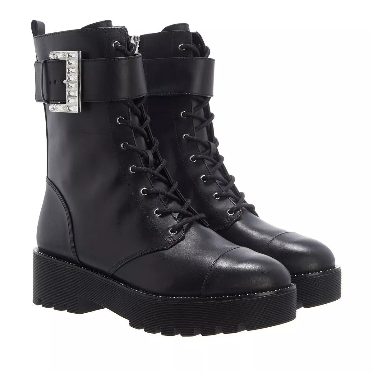 MICHAEL KORS Bryce Cuff Bootie Black Schnürstiefelette (1-tlg)