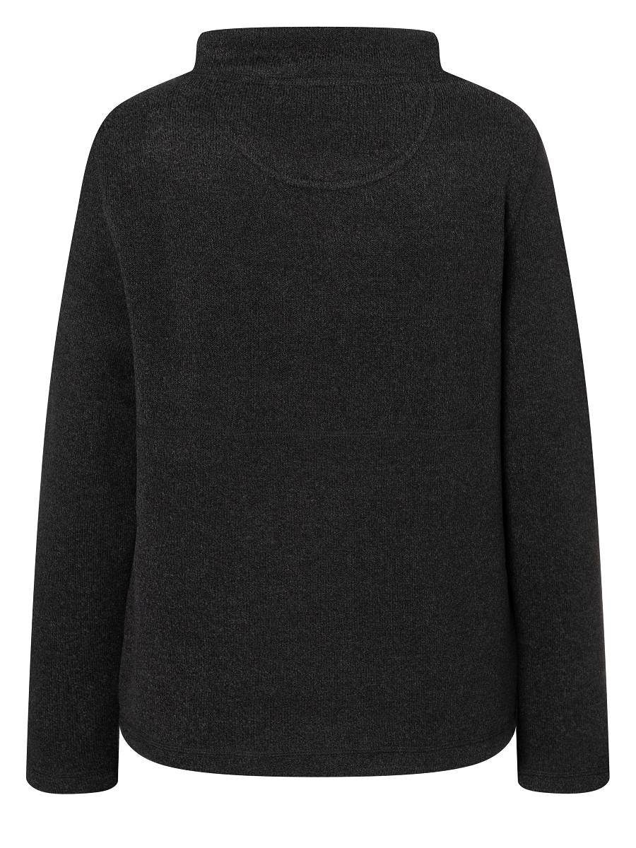 SUPER.NATURAL Sweatshirt Merino Pullover W COMPOUND PULLOVER wärmender Merino-Materialmix