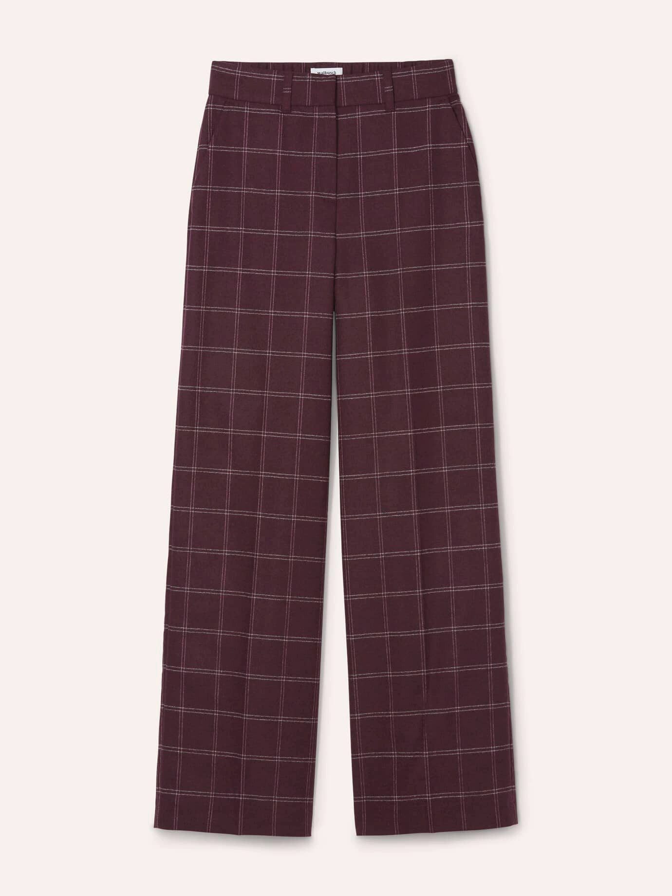 Walbusch Marlene-Hose Damen Marlene Hose aus Premium Flanell Regular fit, modern