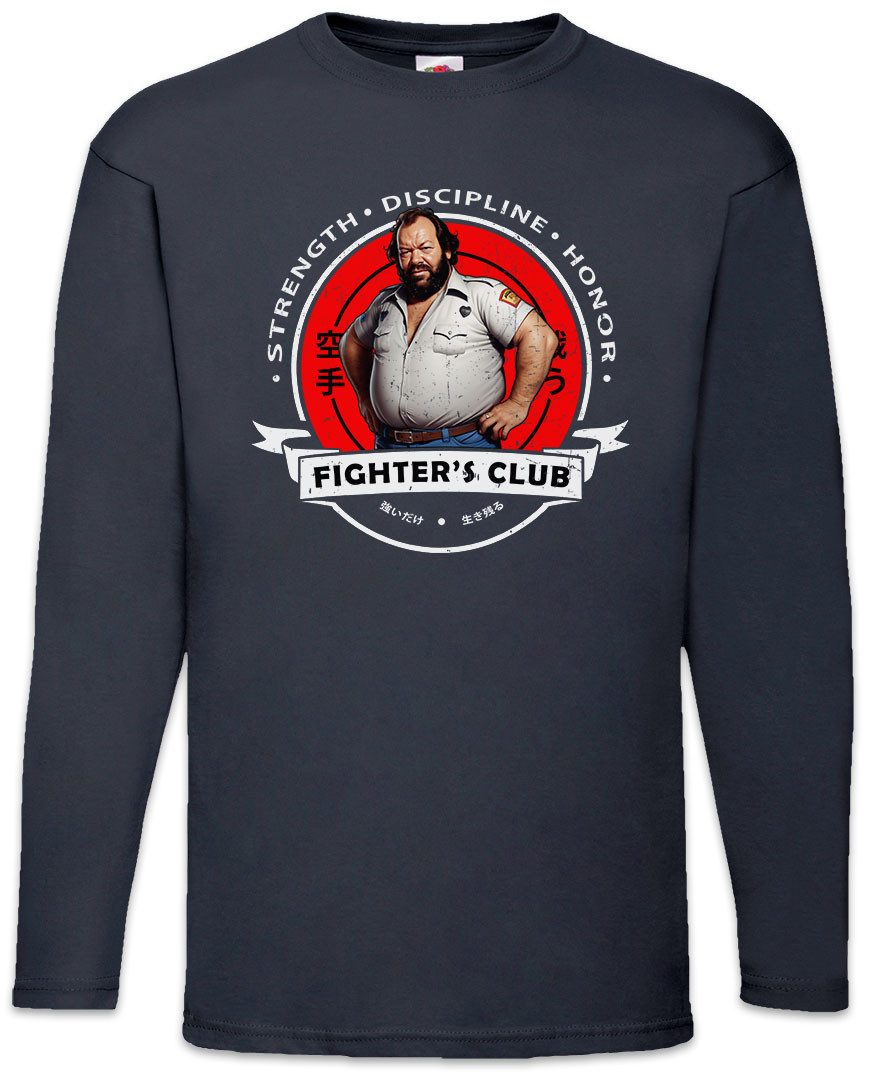 Langarmshirt Fighter's Club Bud I Langarm T-Shirt Buddy Mücke Bomber Fist Fight