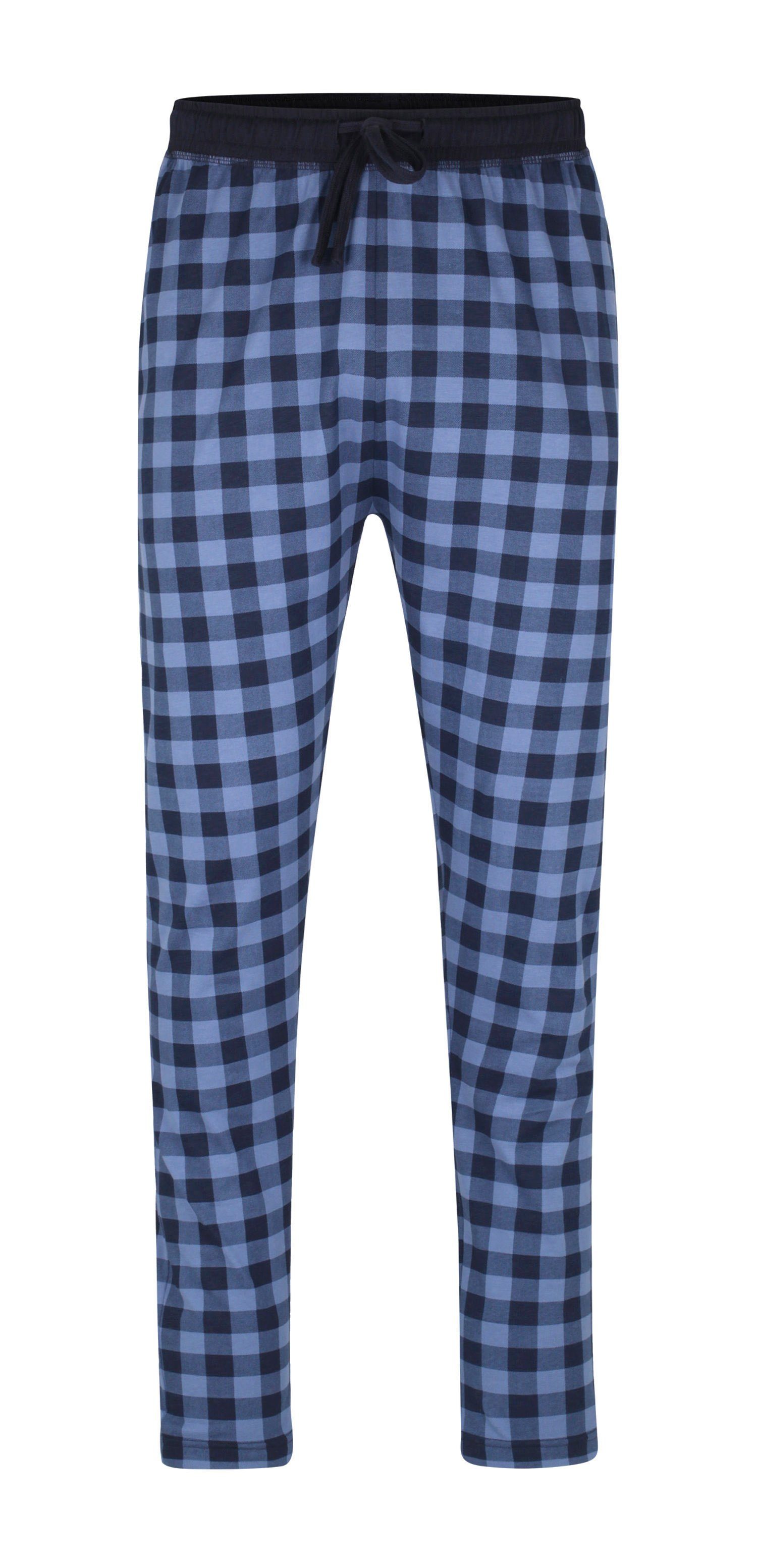 TOM TAILOR Pyjamahose Tom Tailor Herren Pyjama Hose kariert Baumwolle