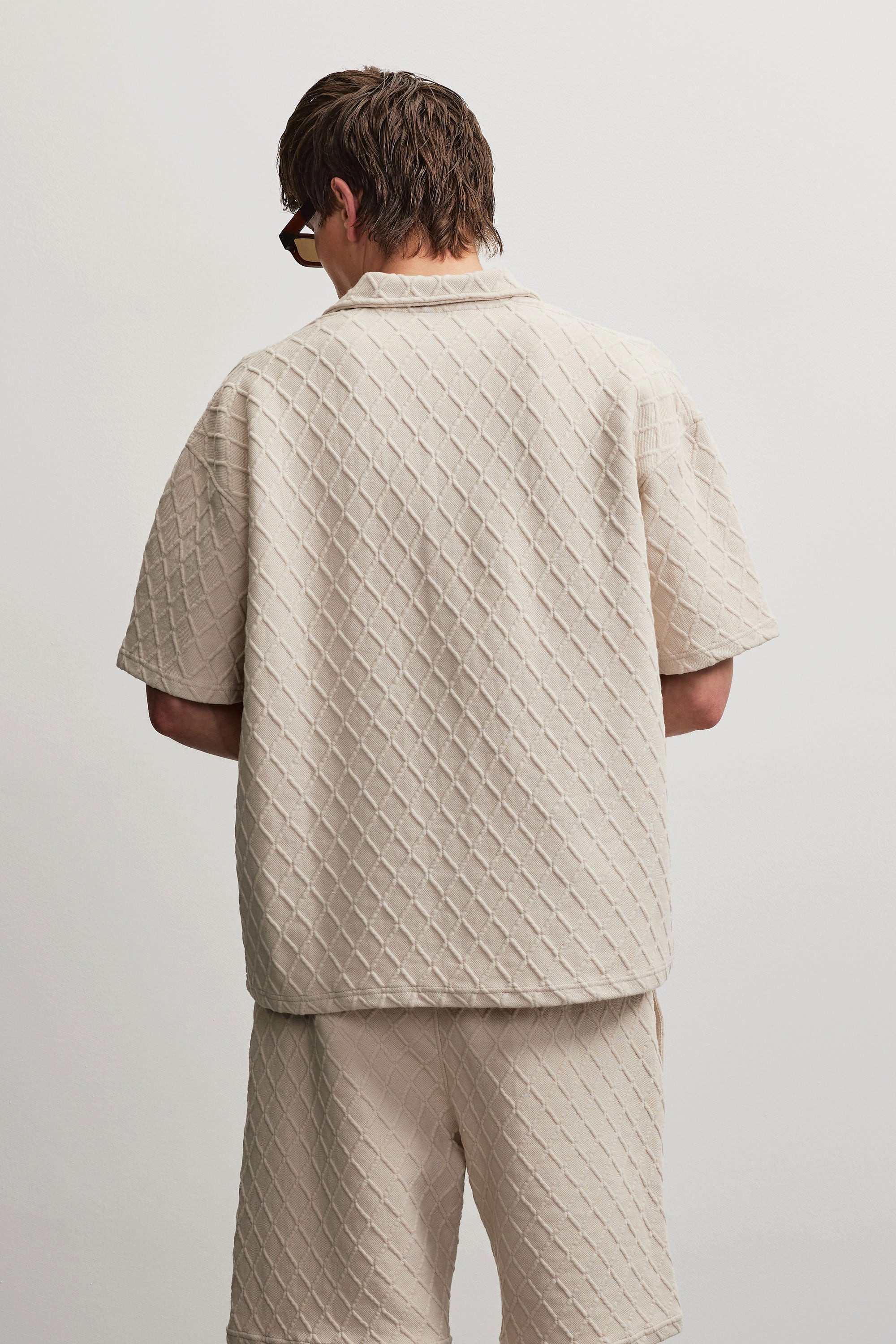 PEGADOR Kurzarmhemd JOVREN STRUCTURED SHIRT