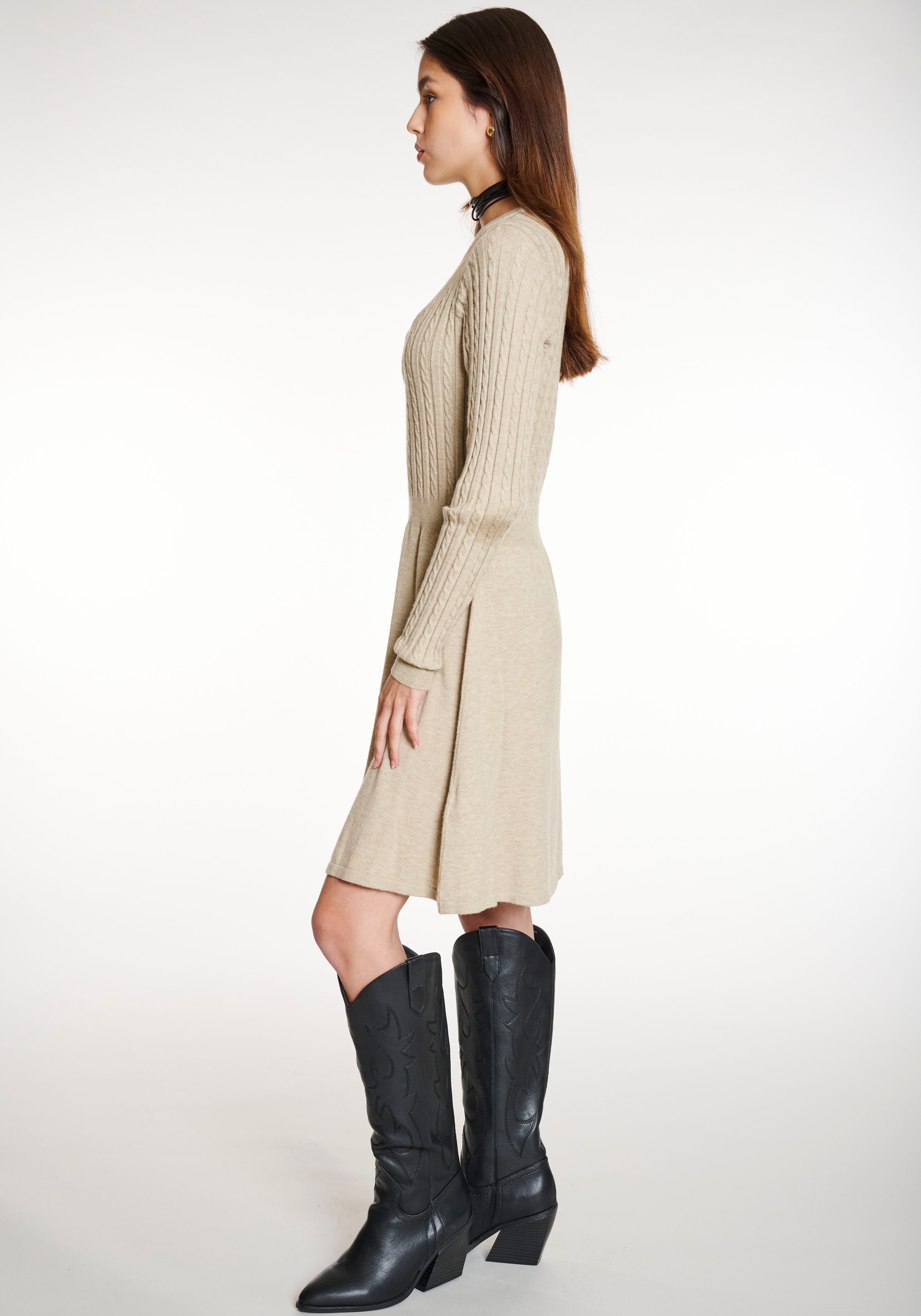 HaILY’S Strickkleid SH V DR Au44relia günstig online kaufen