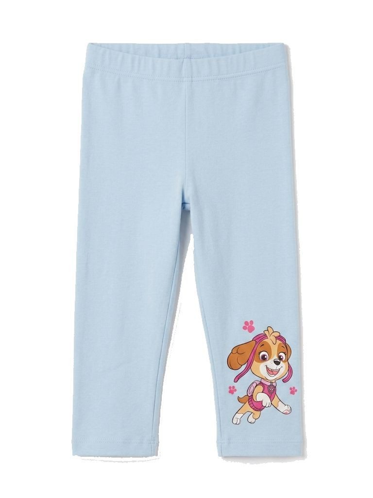 PAW PATROL Caprihose Paw Patrol Capri Leggings Mädchen – Hellblau Skye & Everest 3/4 Hose**