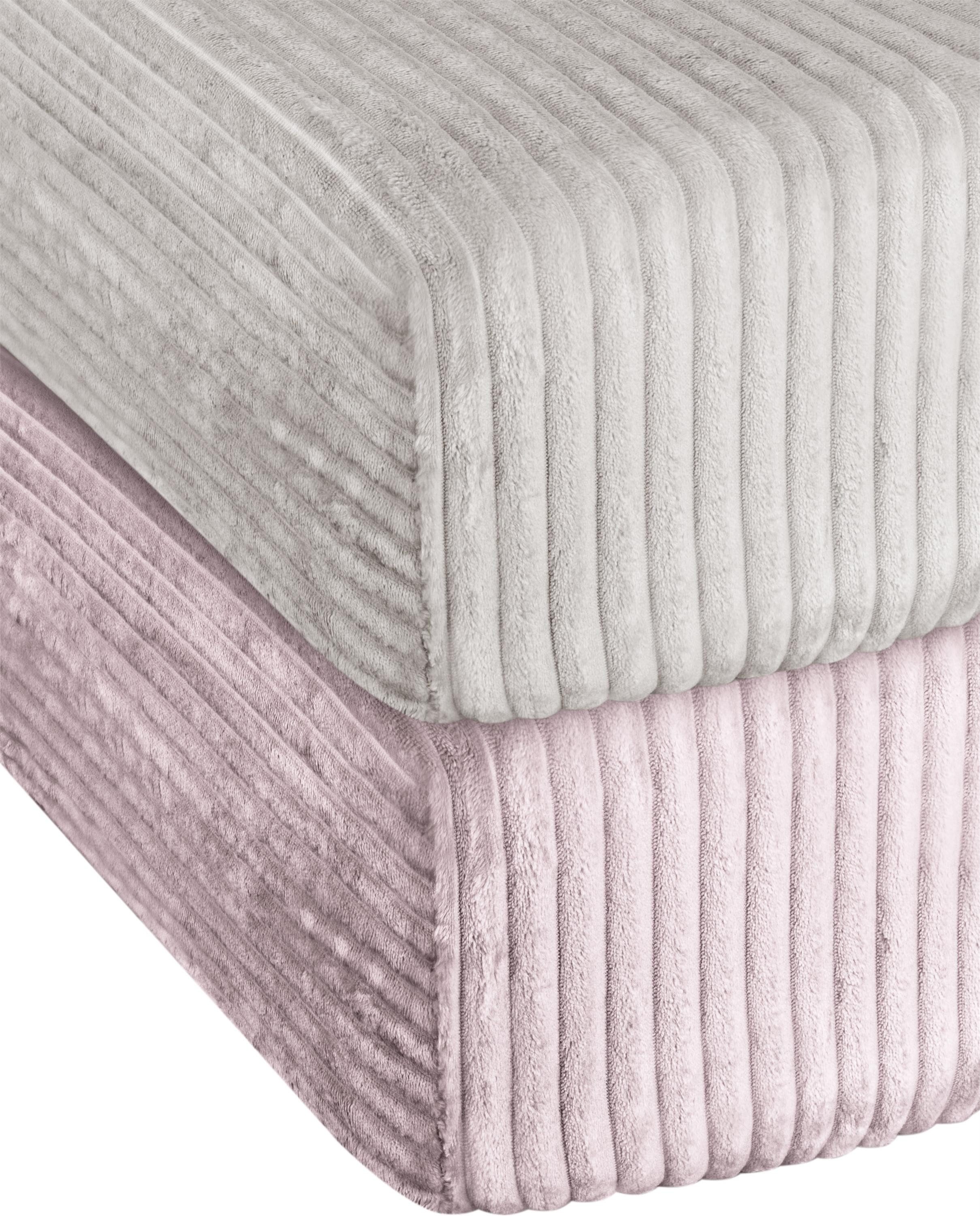 Aspero Spannbettlaken 2 Spannbettlaken aus Streifen-Flanell Parana, Flanell günstig online kaufen