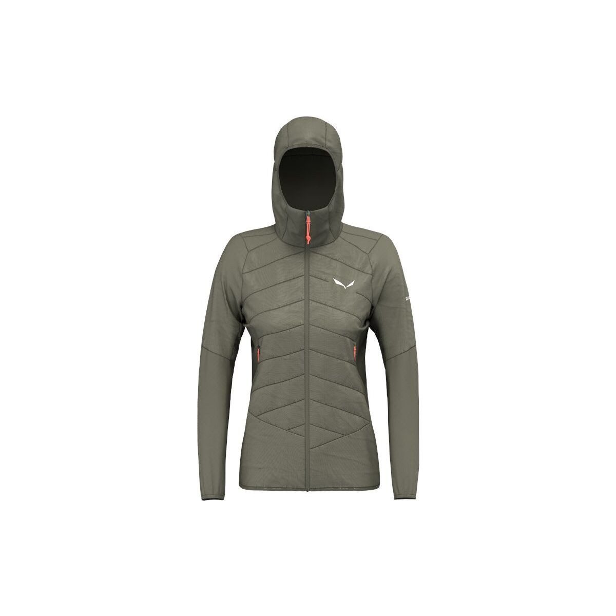 Salewa Kapuzenstrickjacke Ortles Hybrid TWR Jacket W Vielseitige Damenjacke mit innovativer Isolierung und hohem