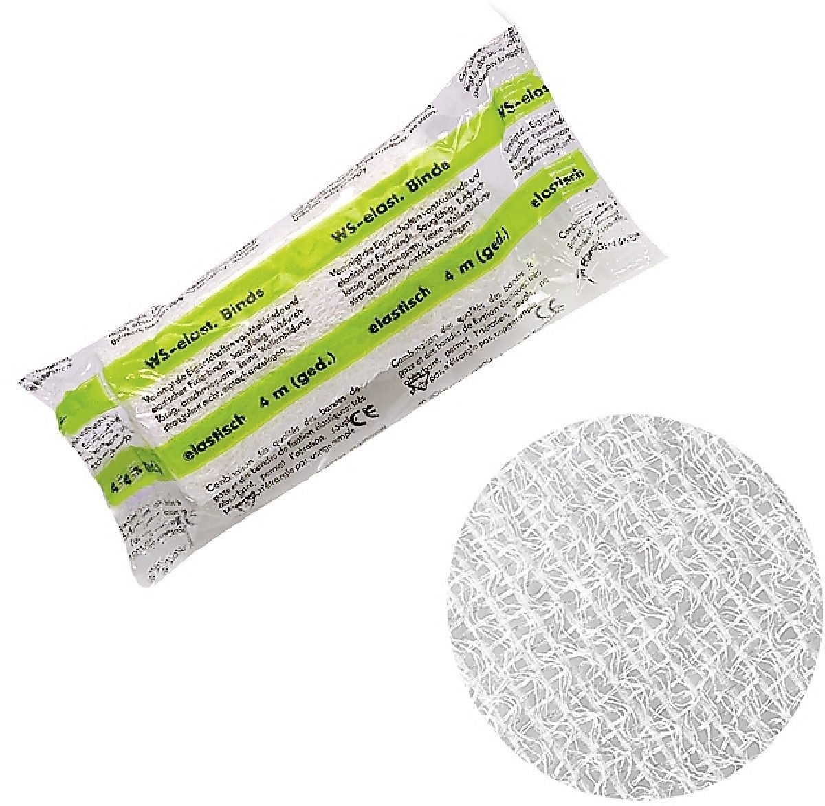 Söhngen Erste-Hilfe-Set Mullbinde WS-elast. 4mx8cm