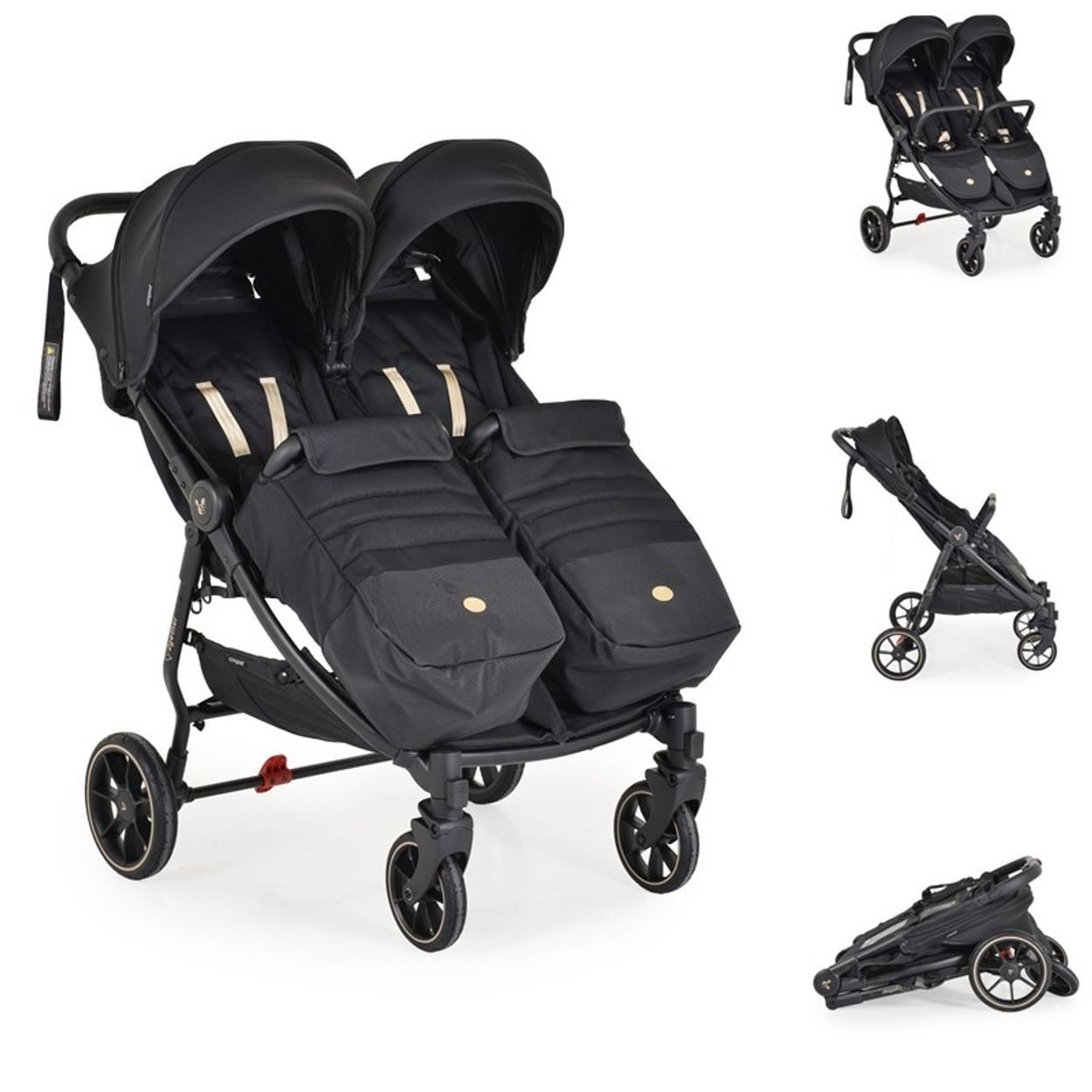 Geschwisterwagen Zwillingskinderwagen 2Gether