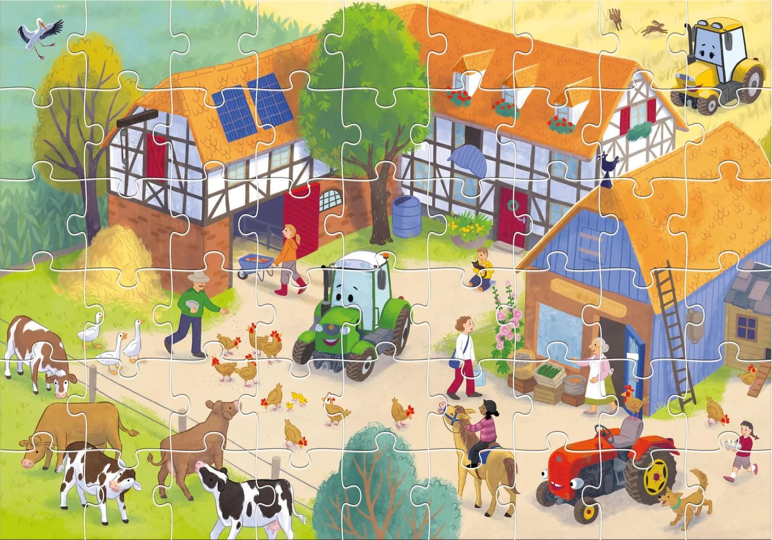 Magellan Puzzle Leonard - Mein Bauernhof-Puzzle, 54 Puzzleteile