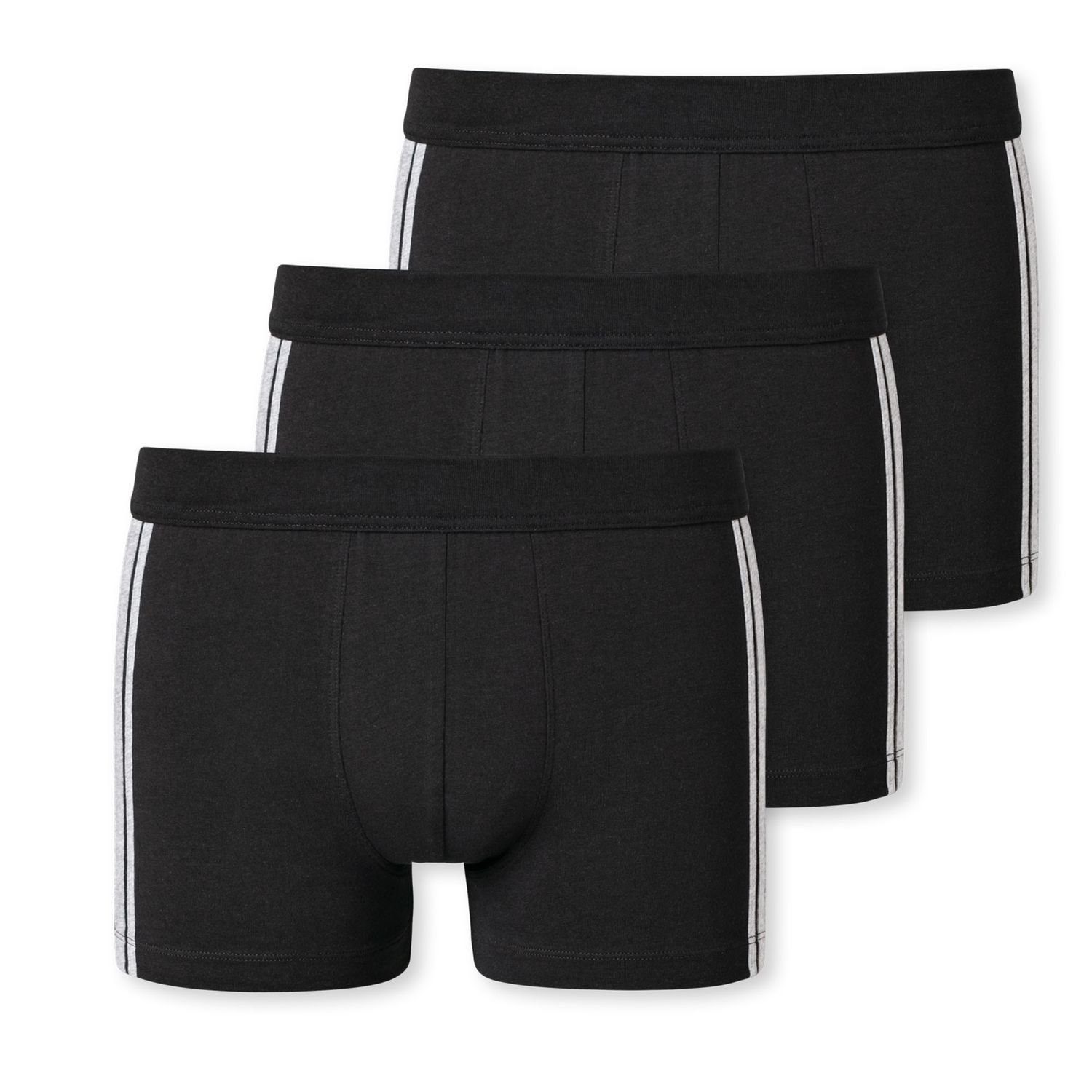 Schiesser Boxershorts (3-St) mit seitlichen Streifen günstig online kaufen