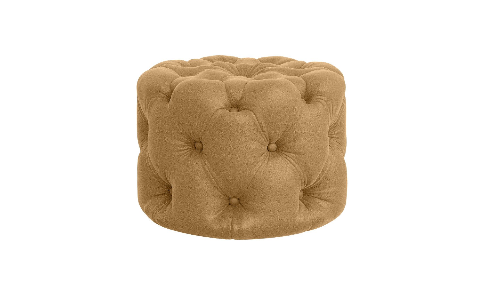 Home affaire Hocker FOLLINA, Polsterhocker mit klassischer Chesterfield-Knopfheftung