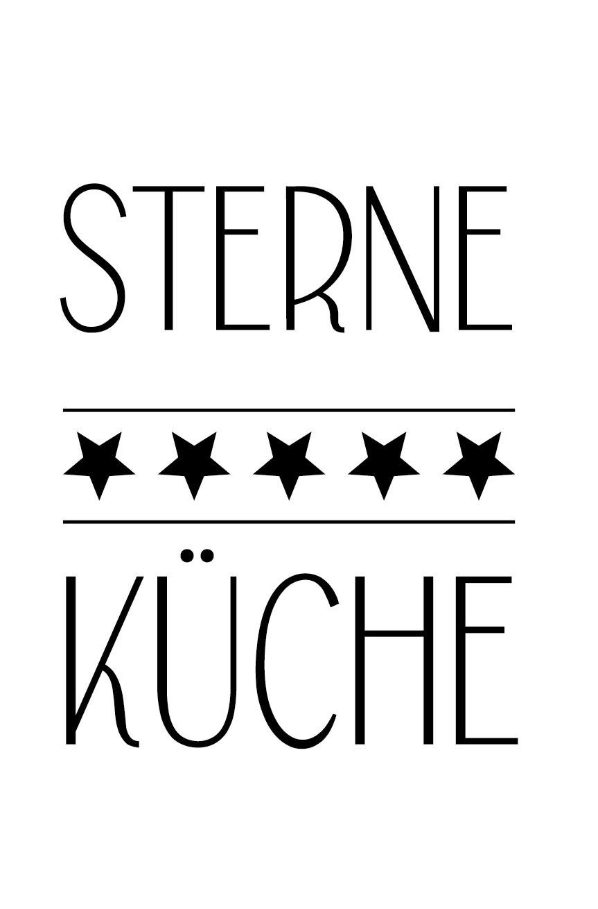queence Wanddekoobjekt 5 STERNE KÜCHE, Stahlschild, Blechschild, Spruch, Wi günstig online kaufen