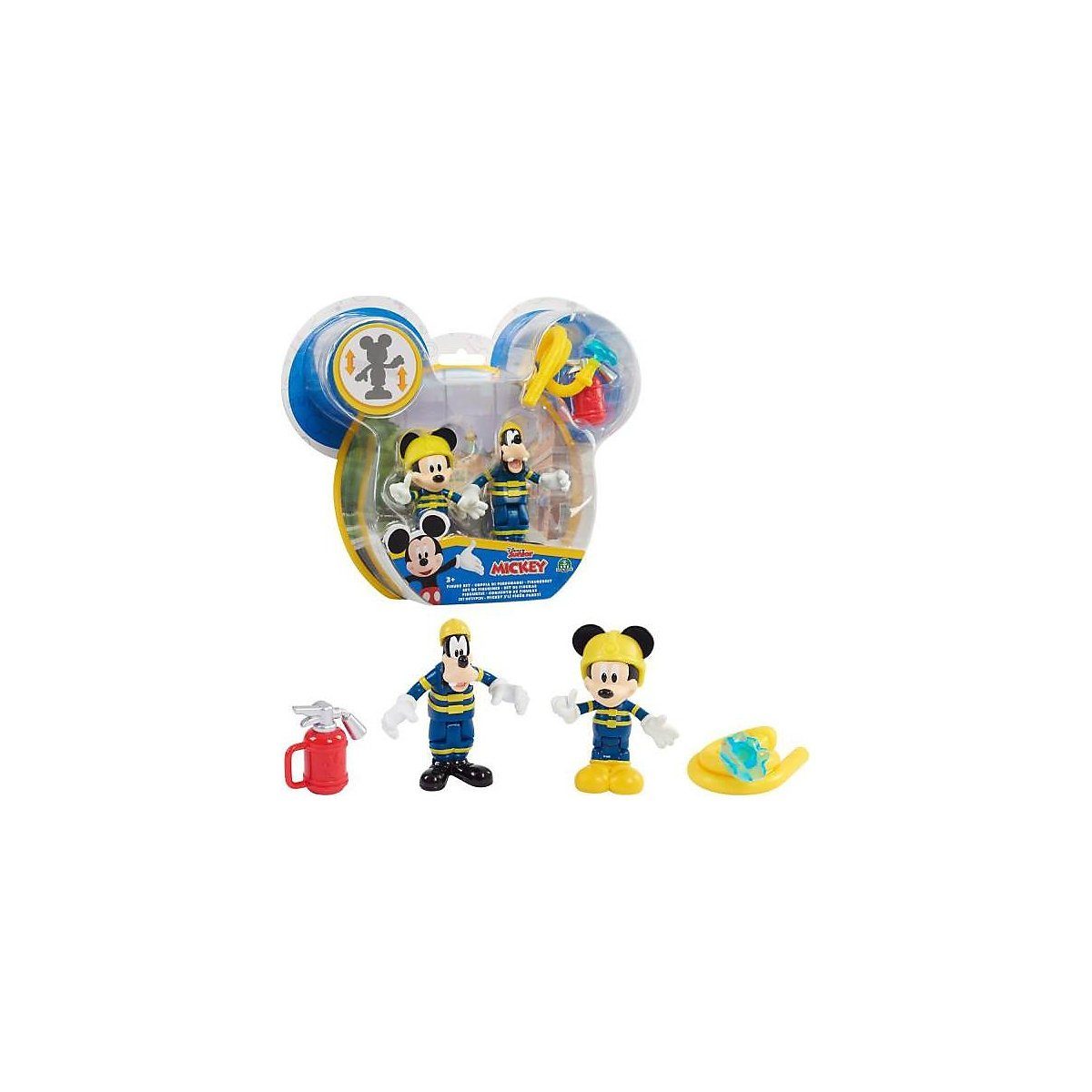 JUST PLAY Sammelfigur Mickey Mouse 2 Pack Figure Asst. - Rescue