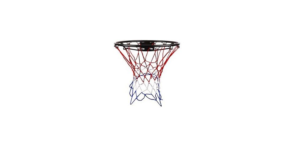 Basketballkorb Basketballkorb mit Netz,rot-weiss