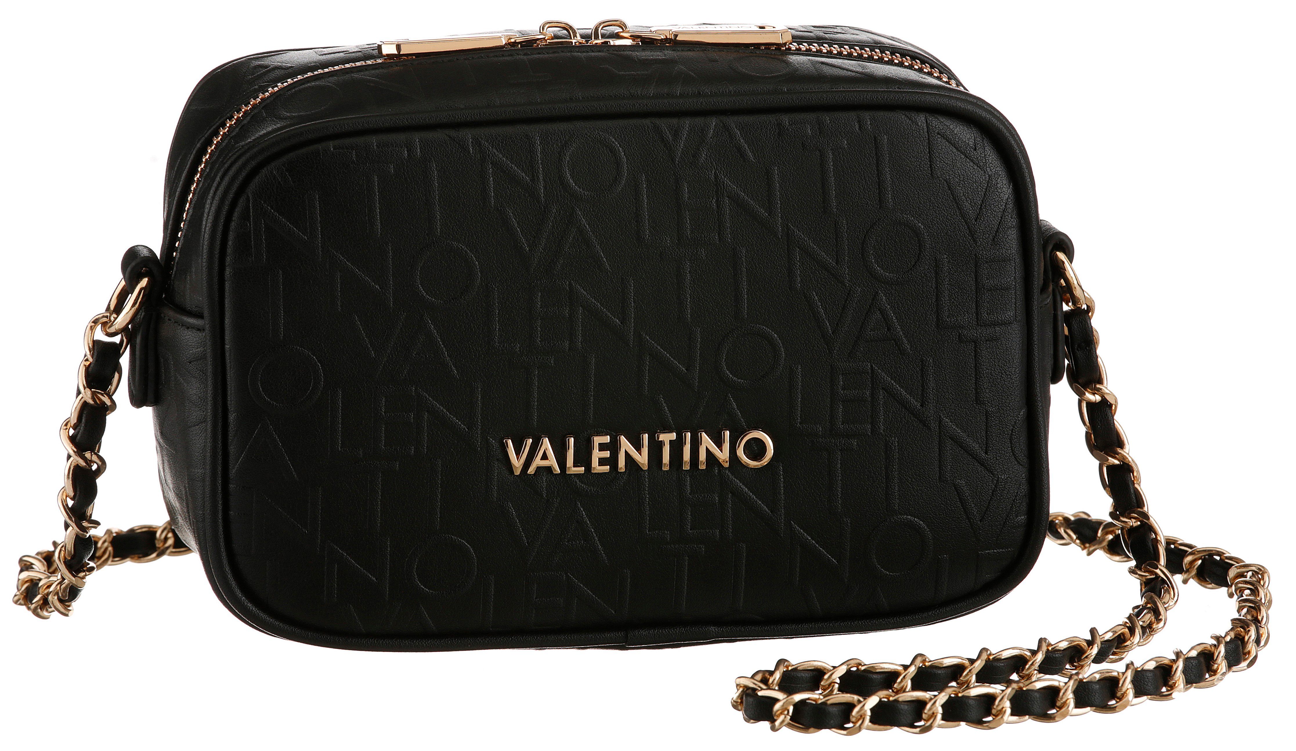 VALENTINO BAGS Mini Allover-Logoprint Bag mit schwarz RELAX