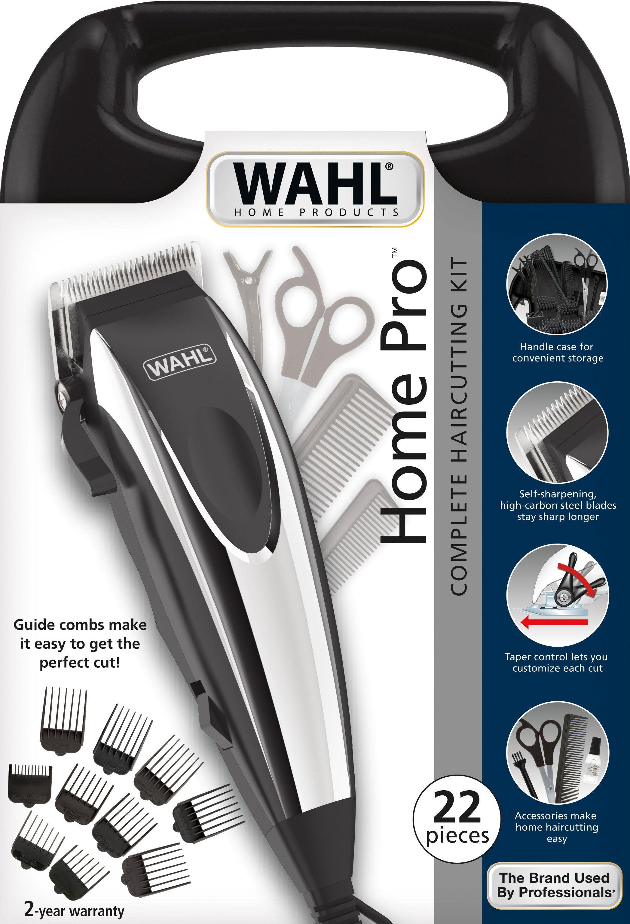 Wahl Haar- und Bartschneider 09243-2616 Pro, Friseur Home Kit komplettes