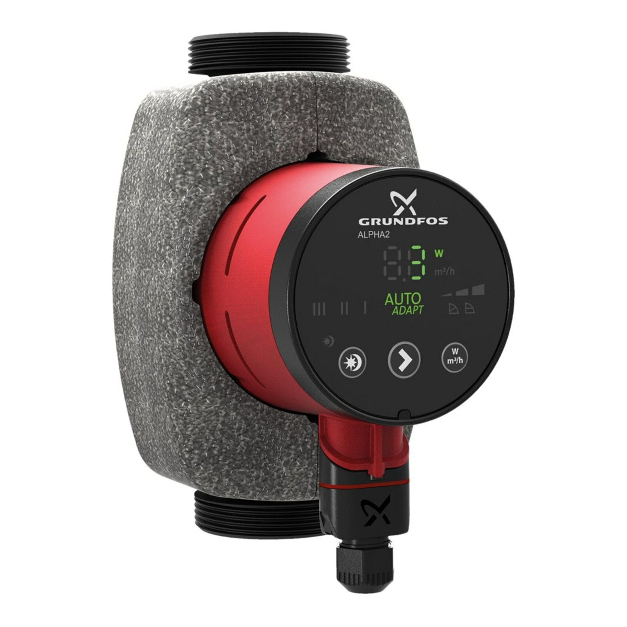 Grundfos Tauchpumpe Grundfos Hocheffizienz Umwälzpumpe Alpha2 32-80, G 2, 180mm, PN 10, 23