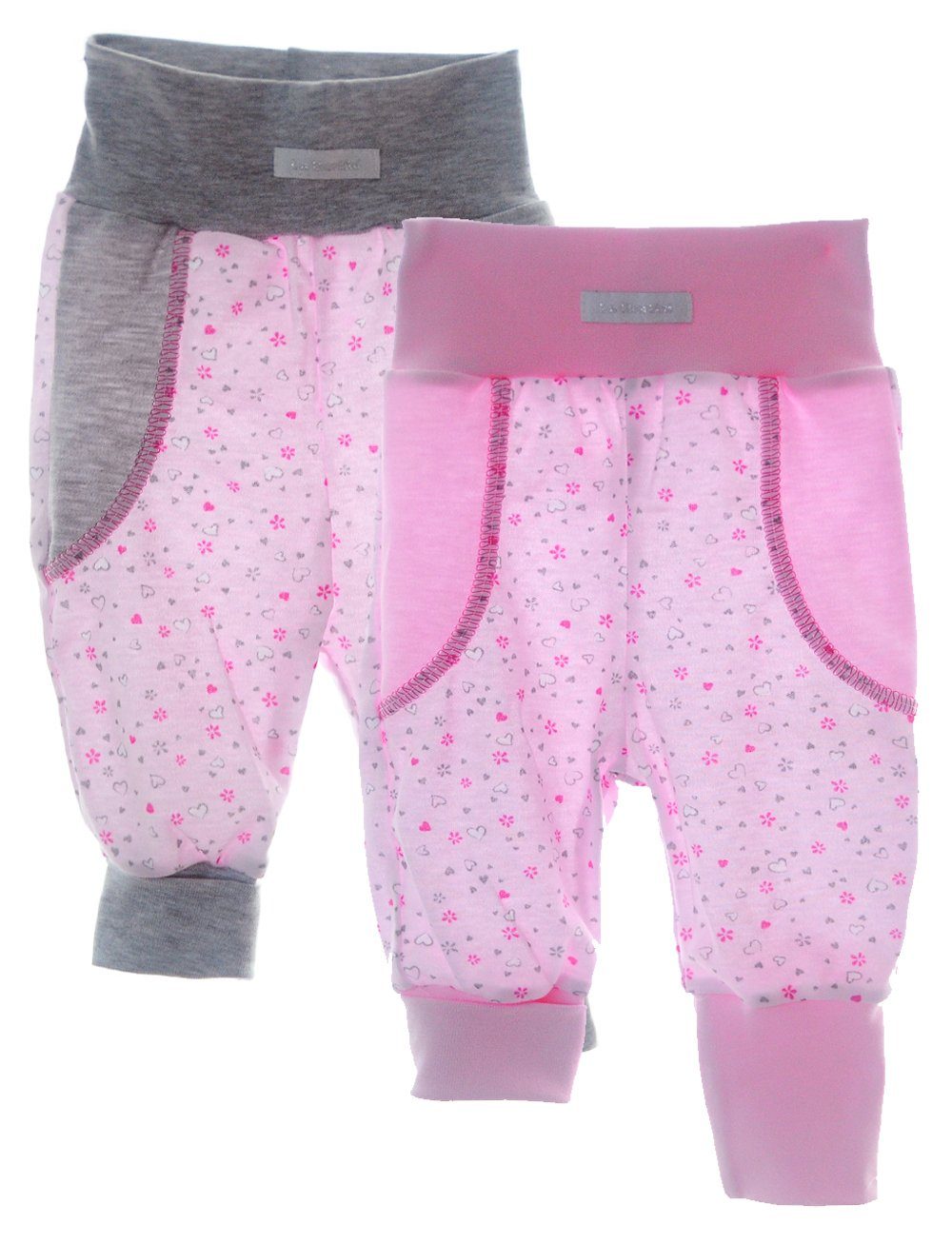Schlupfhose Baby Hose 2er Pack Hosen 44 50 56 62 68 74 80 86 92 98