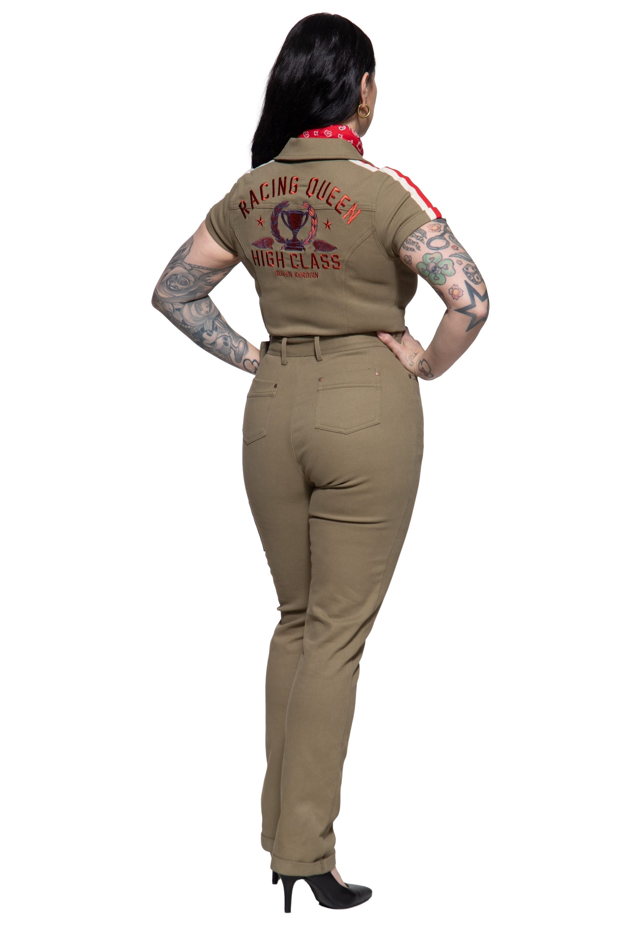 QueenKerosin Overall Racing Queen im Vintage-Look