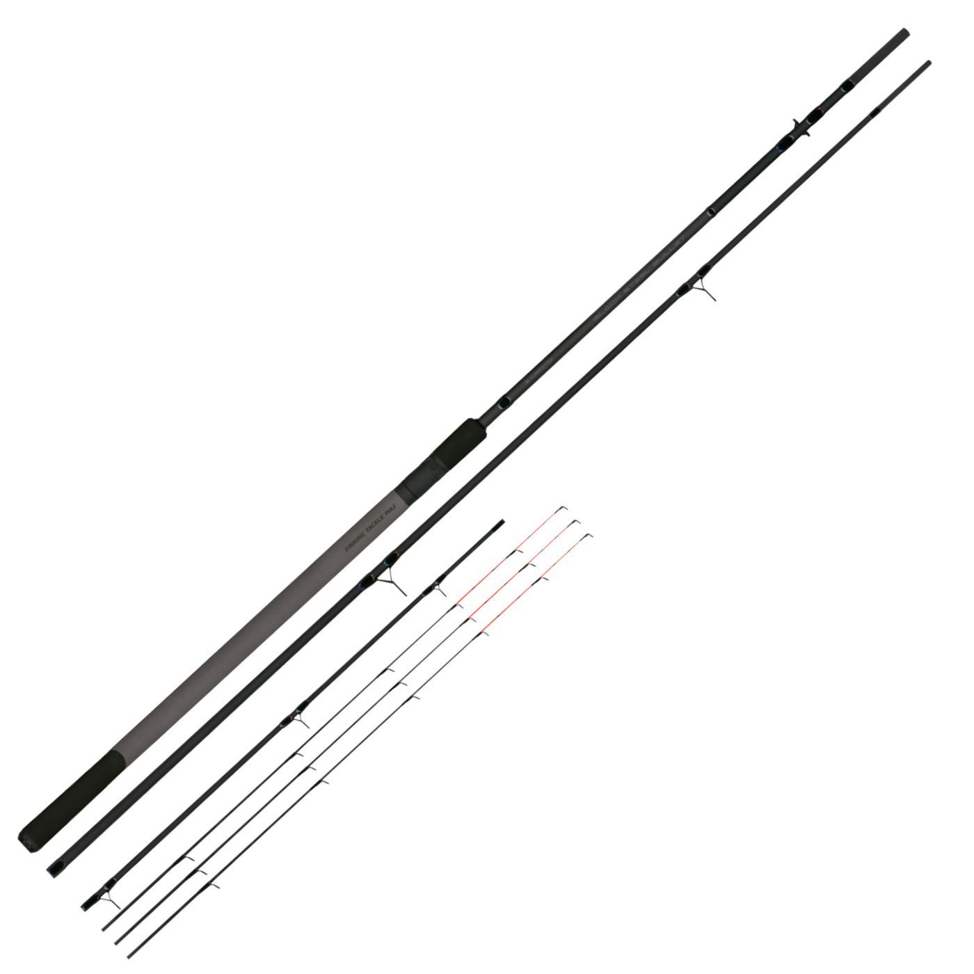 Feederrute FTM Black Steel Bullet 3,30m 0-100g - Angelrute