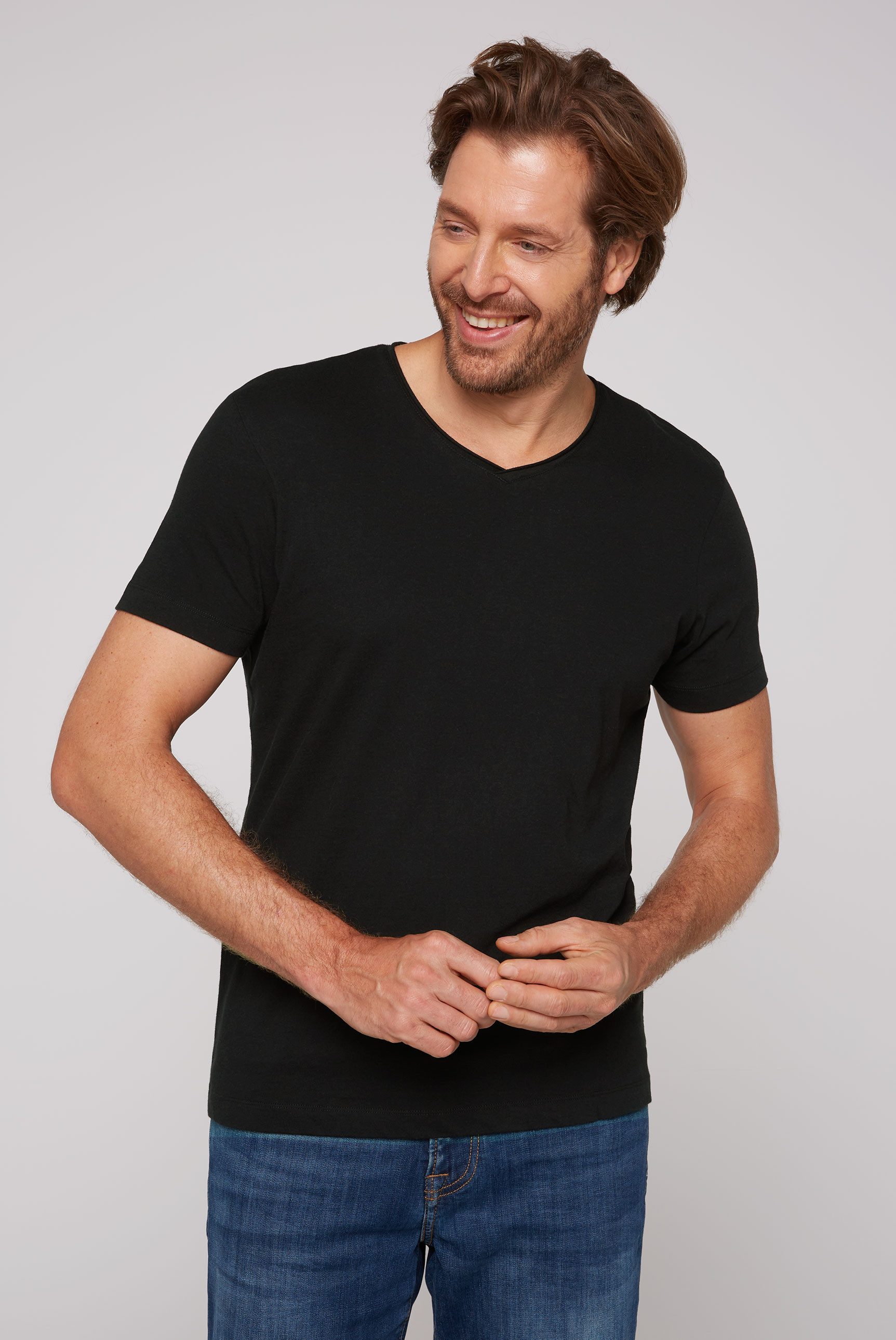 CAMP DAVID V-Shirt (2-tlg) im 2-er günstig online kaufen