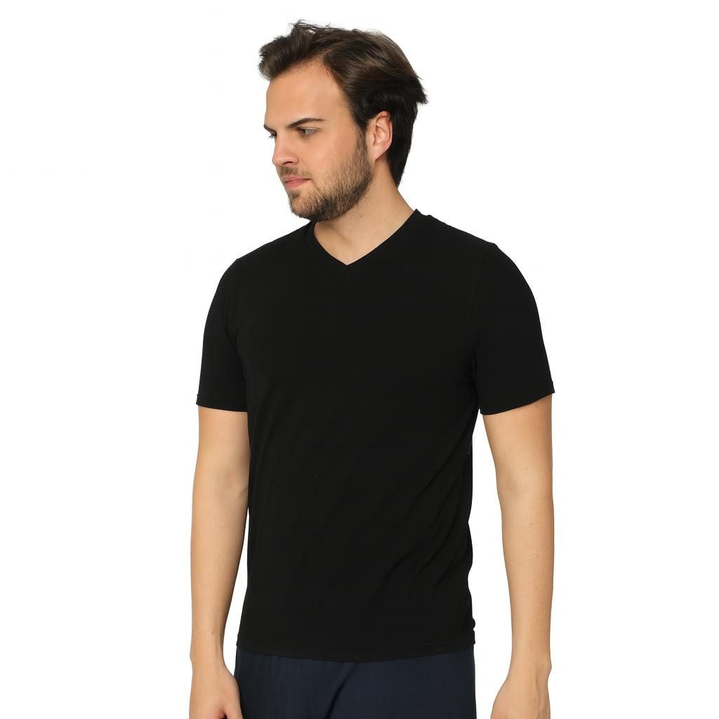 Bruno Barella T-Shirt Herren T-Shirt 3er Pack – Bio-Baumwolle, GOTS-zertifiziert (3er Pack, 3 Футболки im Set enthalten)