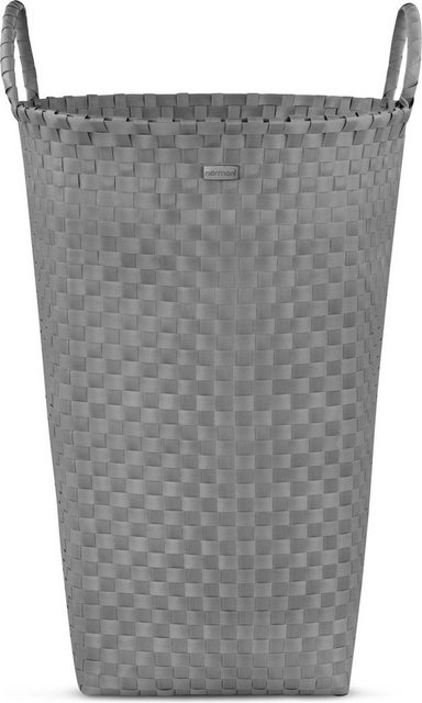 normani Wäschekorb “Wäschekorb – Aufbewahrungskorb 43 Liter”, Wäschesammler mit extra großem Volumen